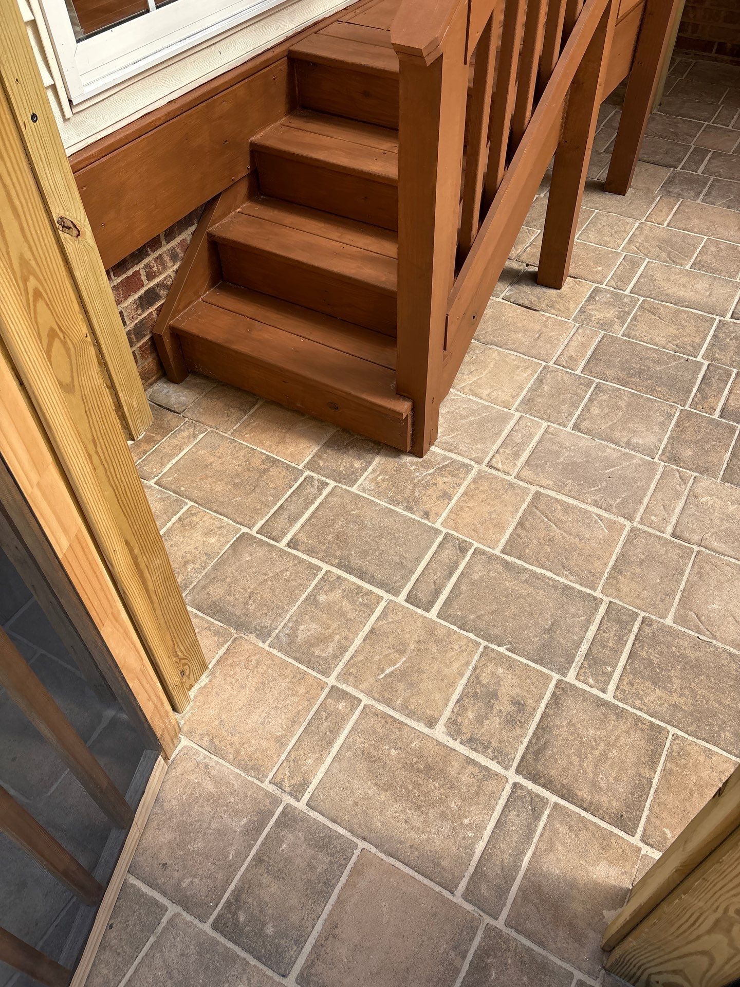 Pavers using TopSeal by DuraSeal
