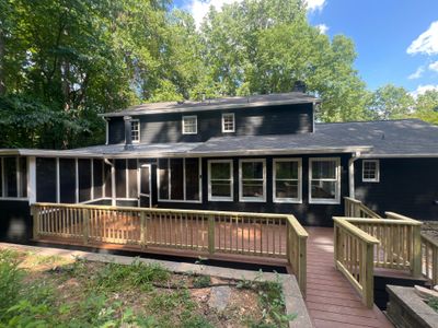 Custom Deck Construction and Exterior Painting Transformation in Kennesaw