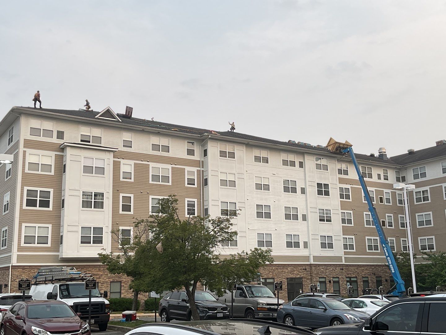 Multi-Family Commercial shingle roof by Alpha Design Services