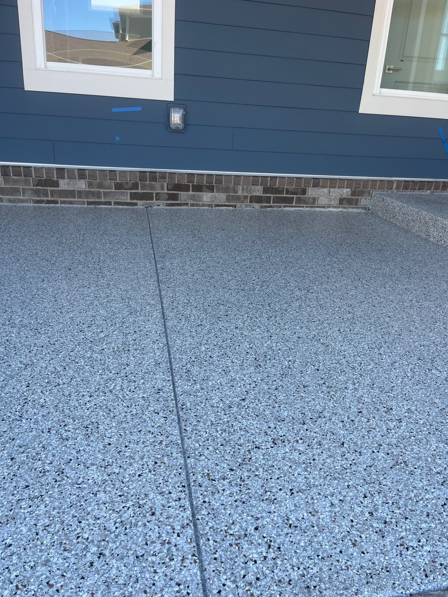 Patio Floor Coating using Coyote by My Garage Floor Guys