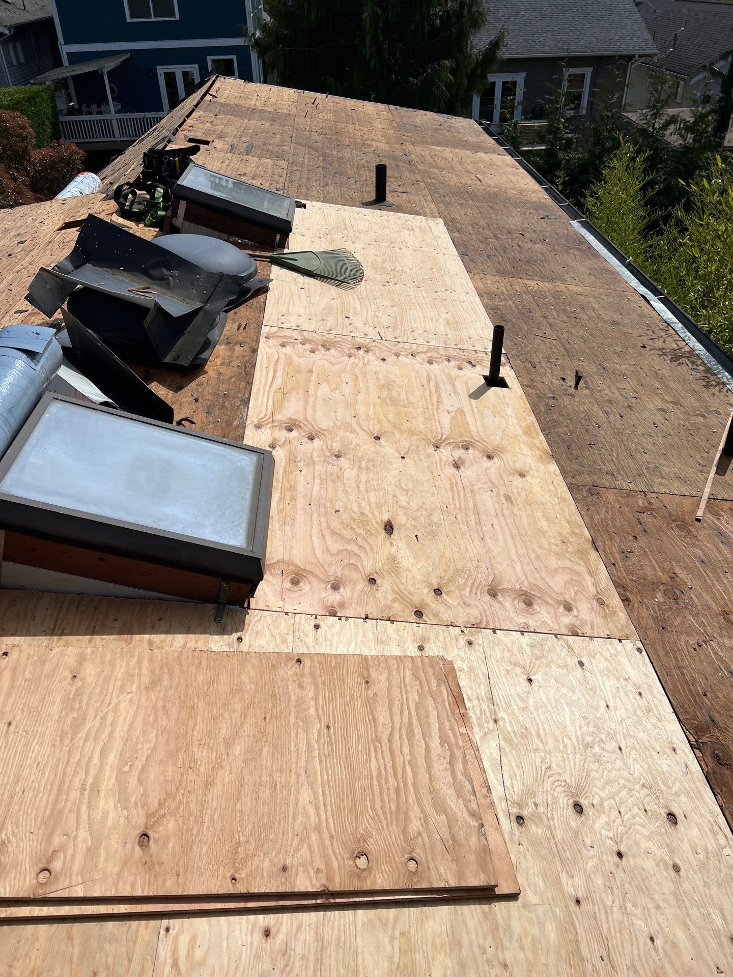 Residential Roofing Installation using GAF HDZ Shingles by Roofing Formula LLC