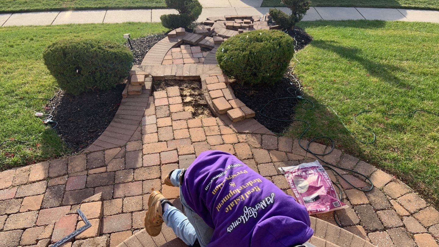 Exterior Repair using Pavers by A1 NERDY HOMES LLC