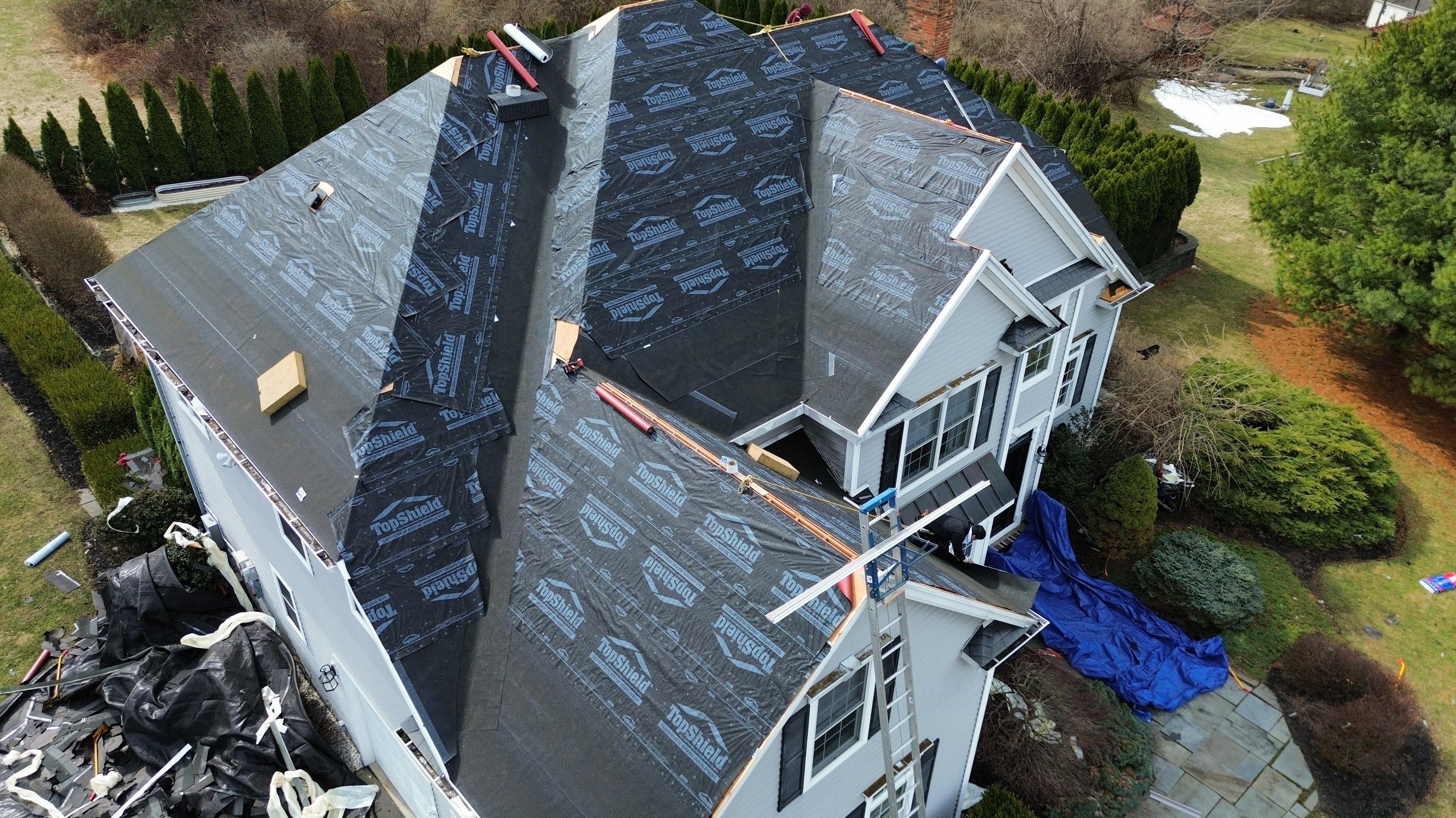 Federowicz Roof Completion by Royal Restoration CT 