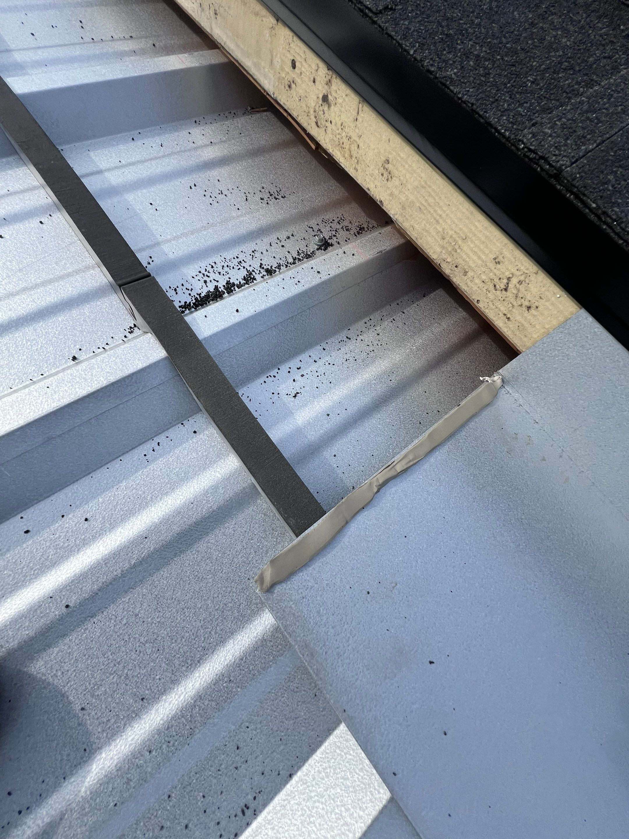 Residential Roofing Installation using Metal by Roof Repair Company