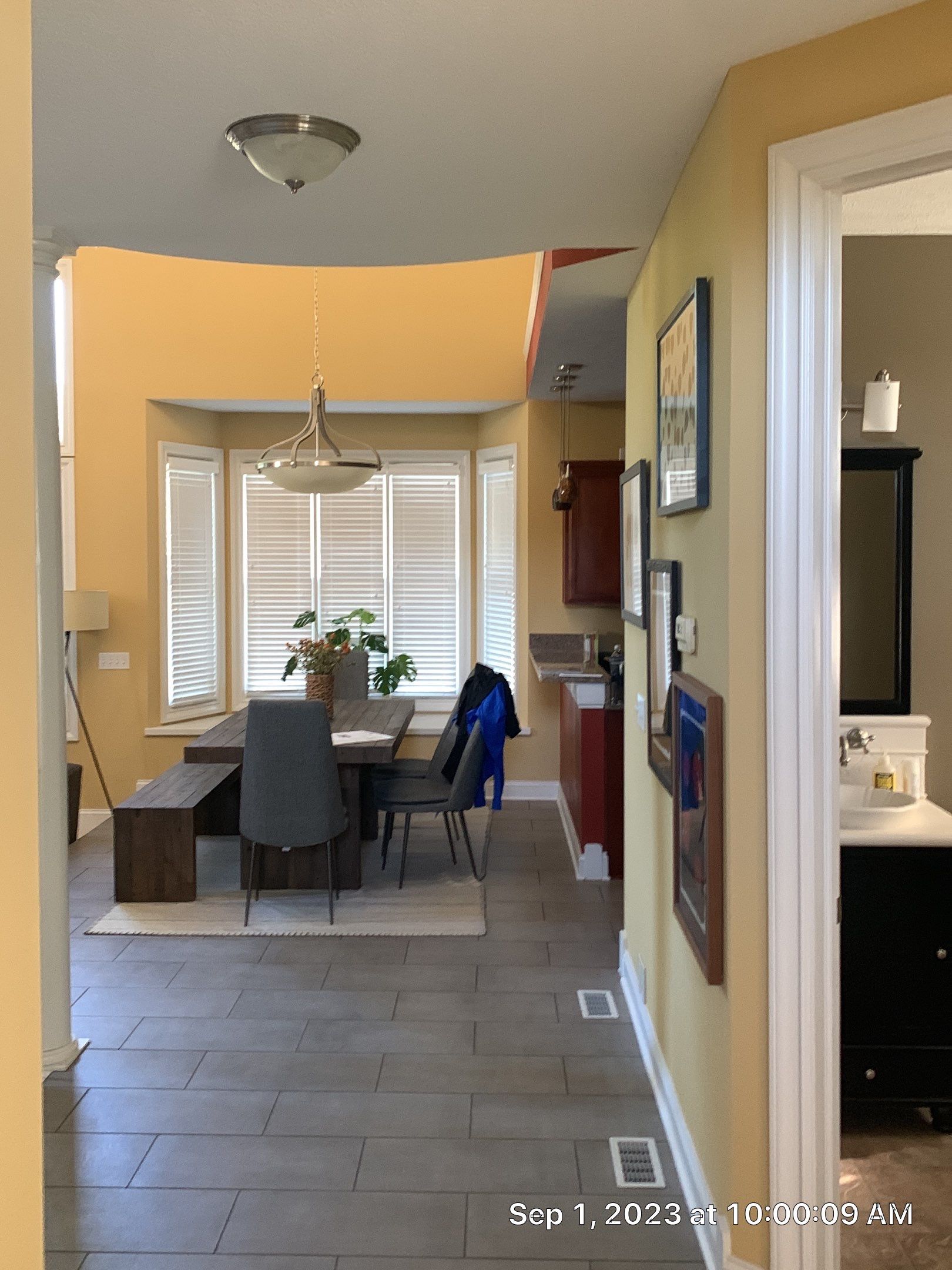Orange Town Home by Best Buy Painting 