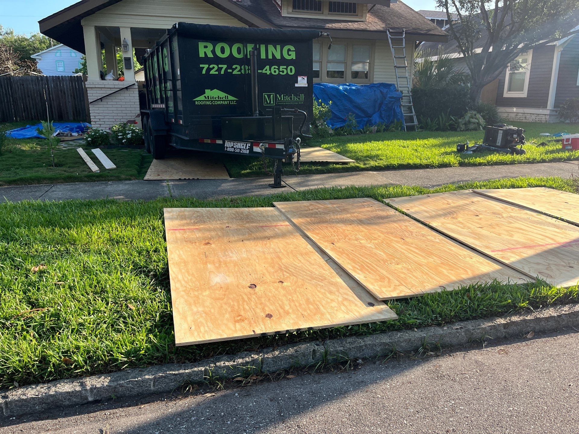Project in St. Petersburg 33704 by Mitchell Roofing Company LLC 