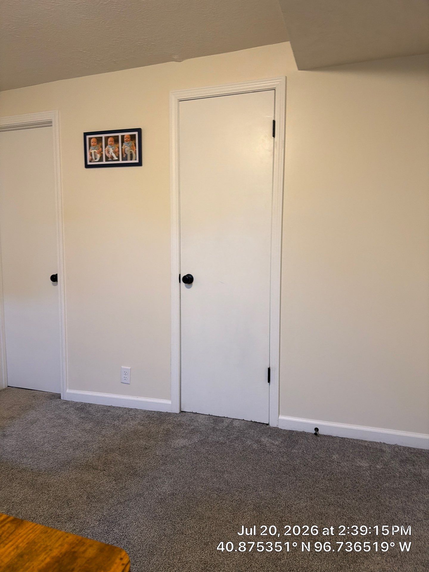 Interior Door and Trim Installation for Lincoln Basement Renovation by CompanyCam Sales Demo