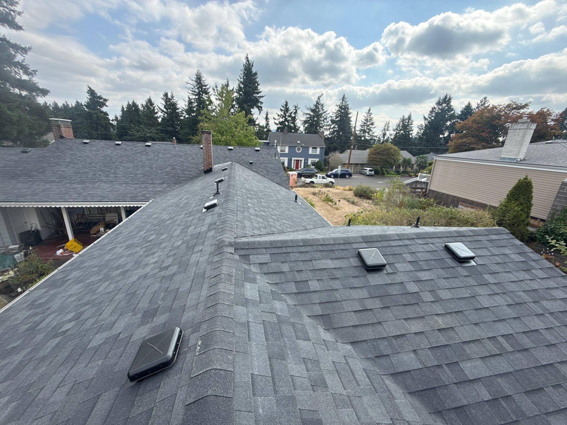 Project in Portland by Tom Leach Roofing