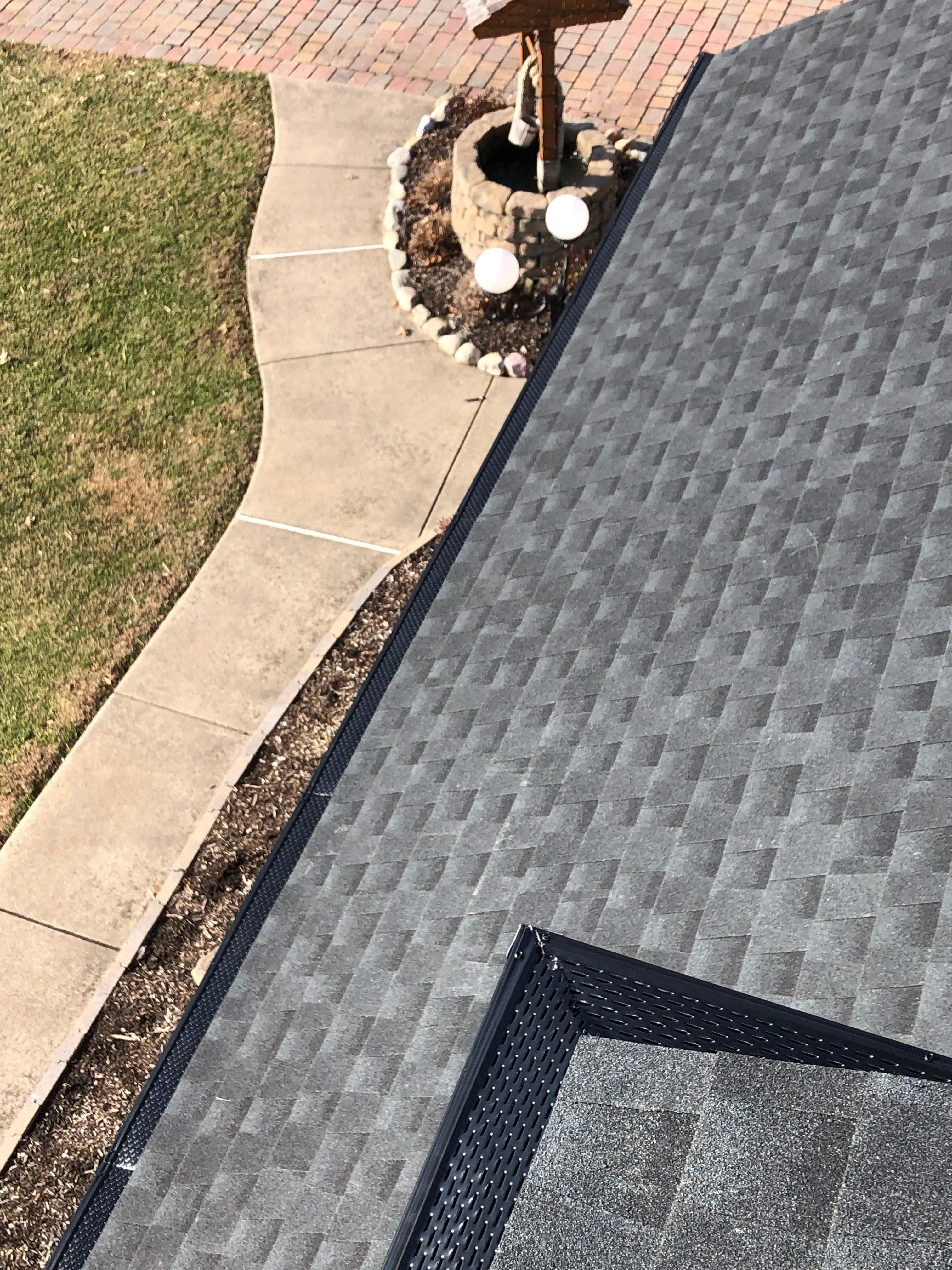 New Architectural Shingle Roof and Gutter Guard Installation in Morrisville by Stofan Construction LLC