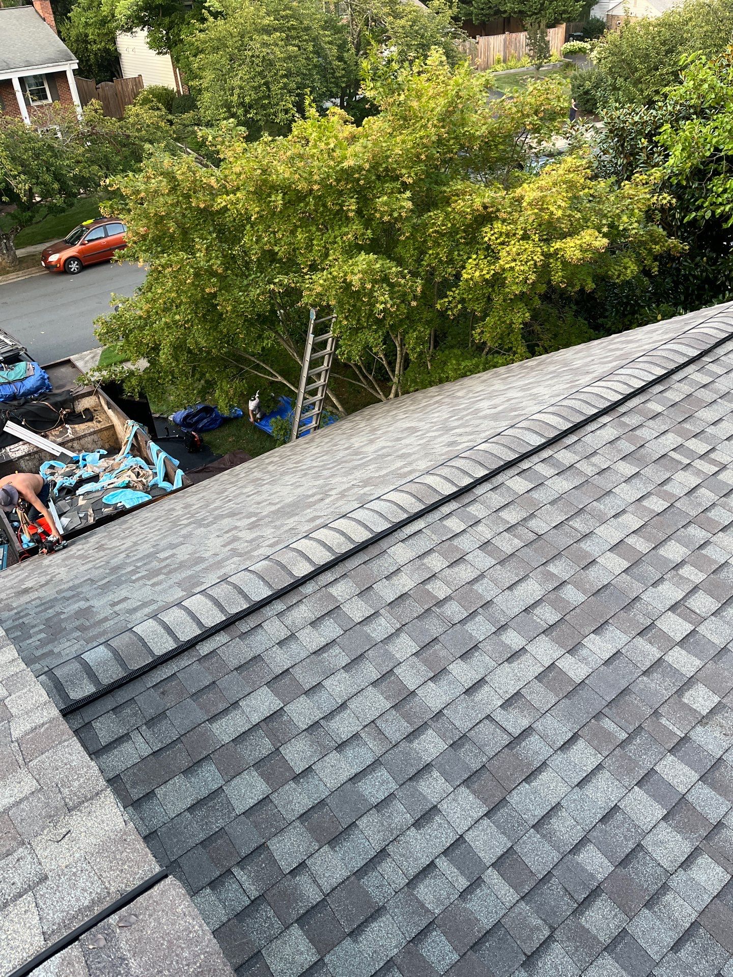 Vienna: Roof Replacement with CertainTeed Landmark Designer Shingles in Weathered Wood by RM Banning, Inc.