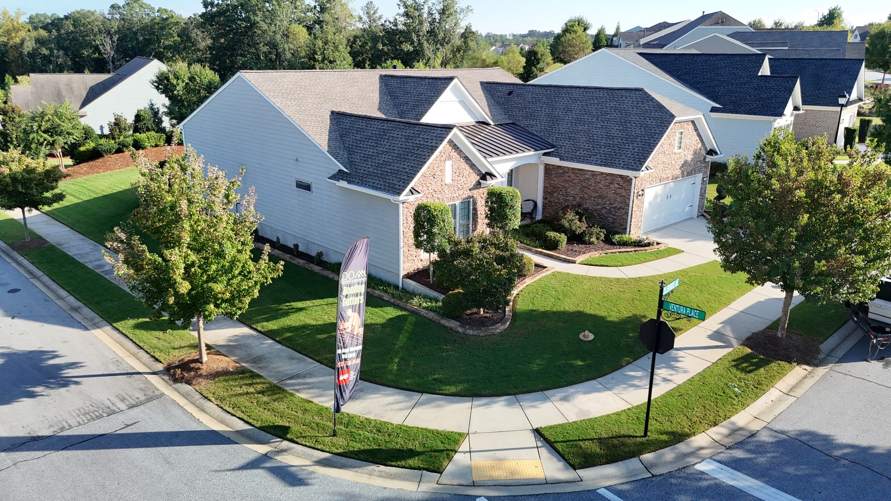 Collier Bridge Lane Braselton Roof Replacement  by Dom Roofing & Restoration