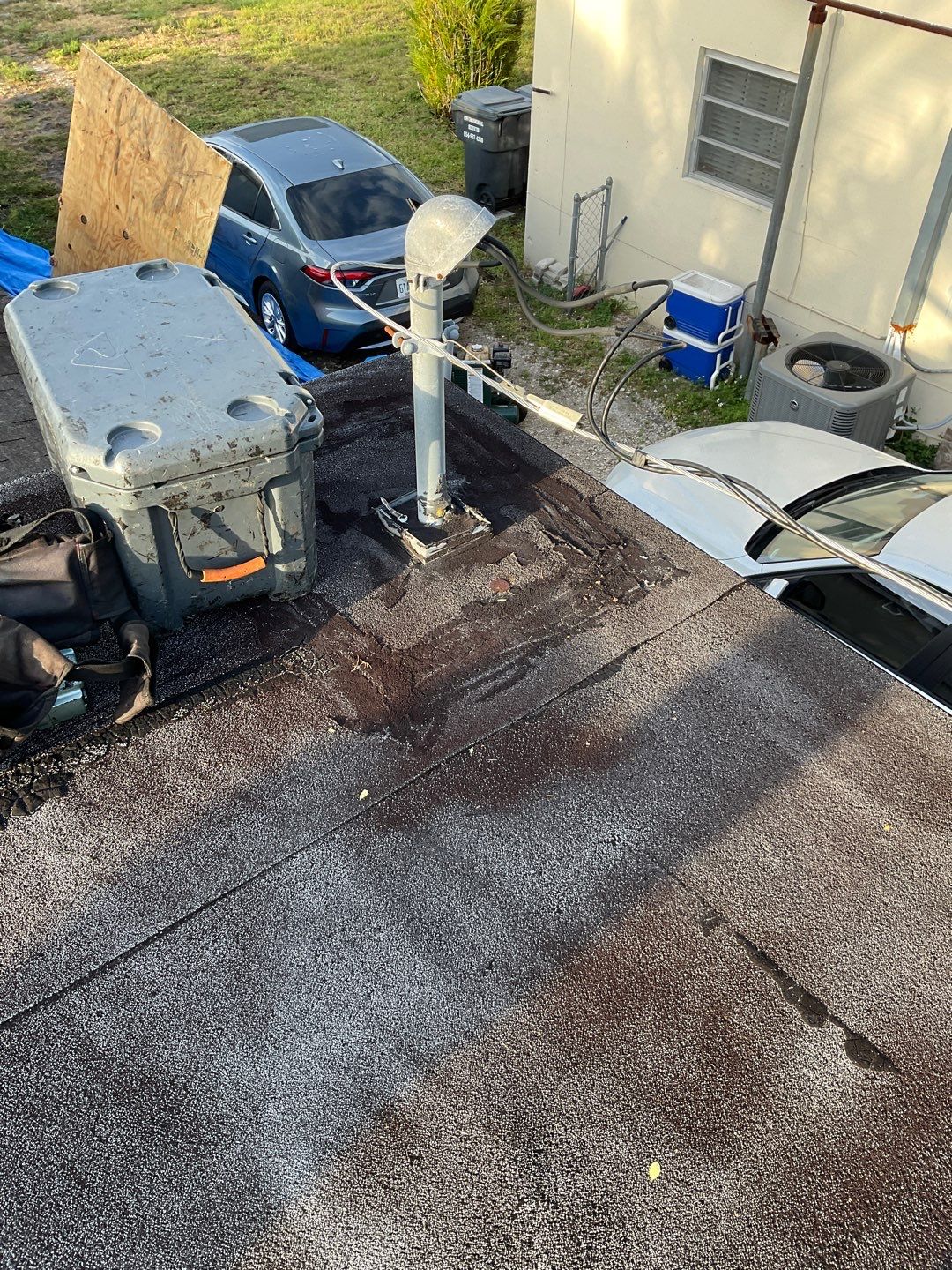 Beautiful Blue Shingle Re-Roof in Hollywood! by First Due Roofing