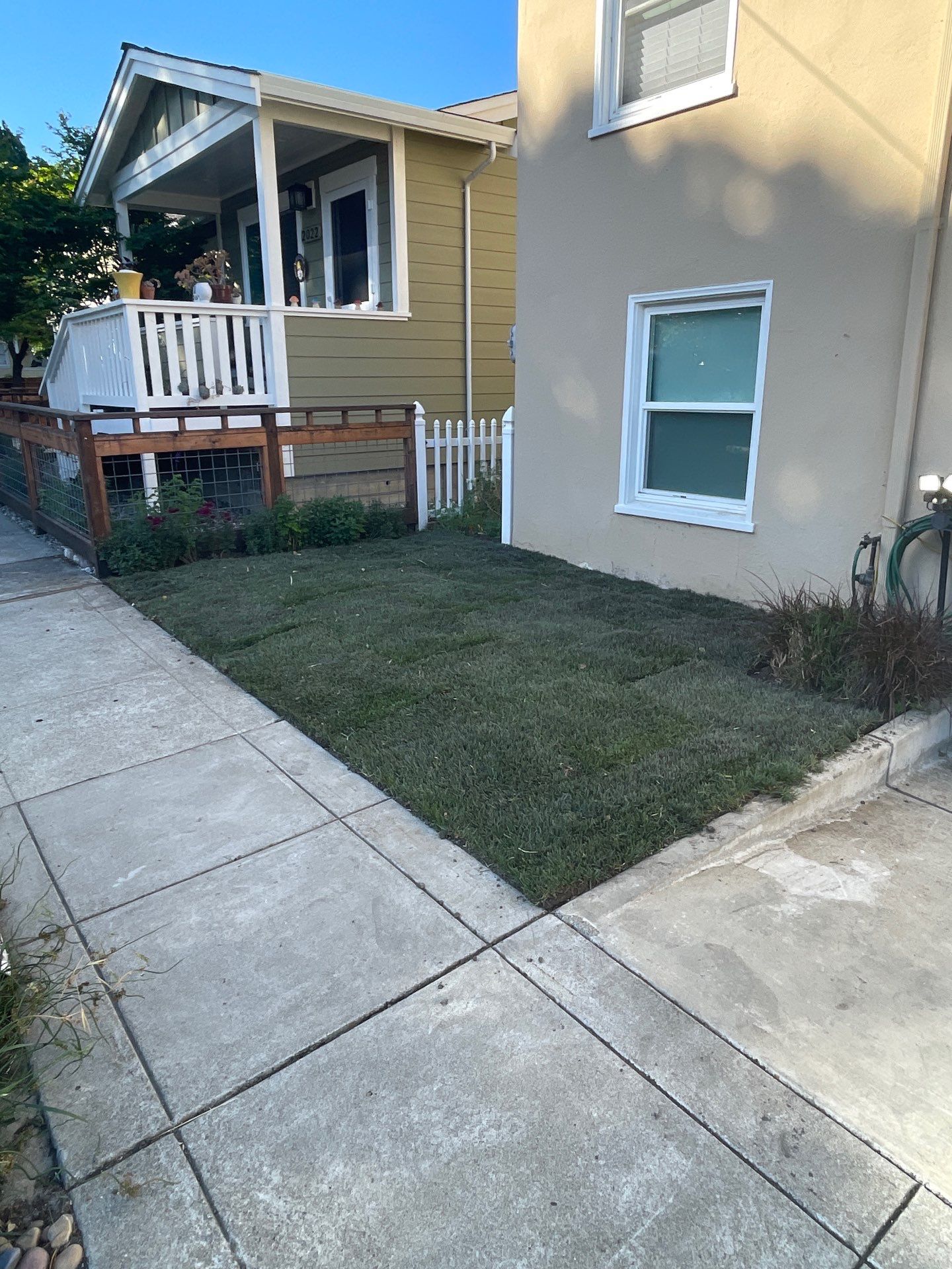 Project in Martinez by A - G Sod Farms