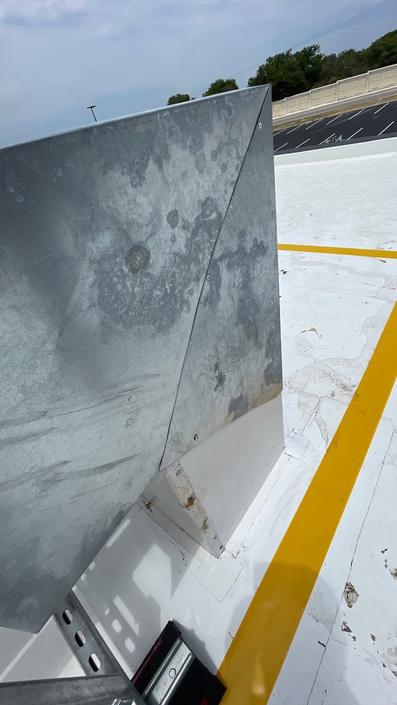 Bio-Life Commercial Roof Replacement using IB Systems PVC by Roof Experts