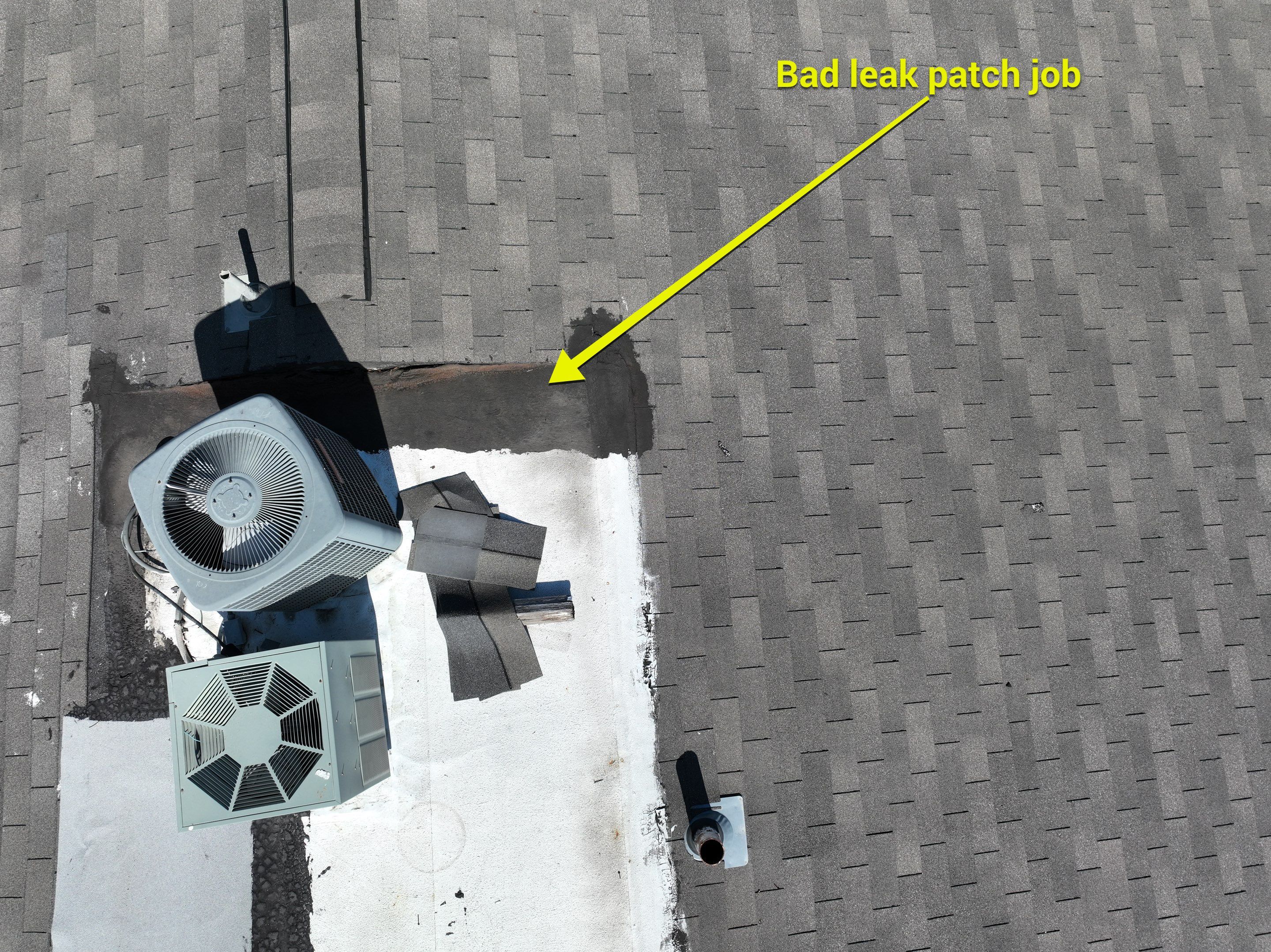 Commercial Roof Inspection using Drone Inspection by Premier Roofing and Contracting
