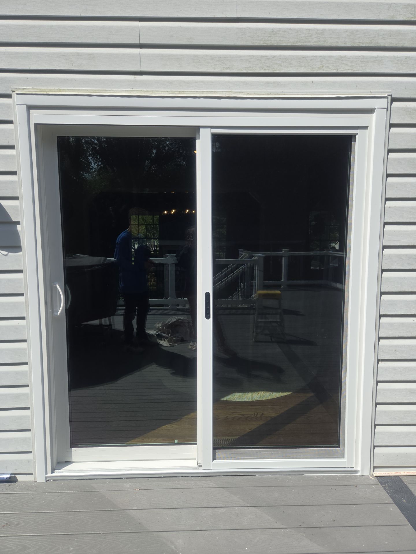 Sliding door replacement by Window Depot of Annapolis