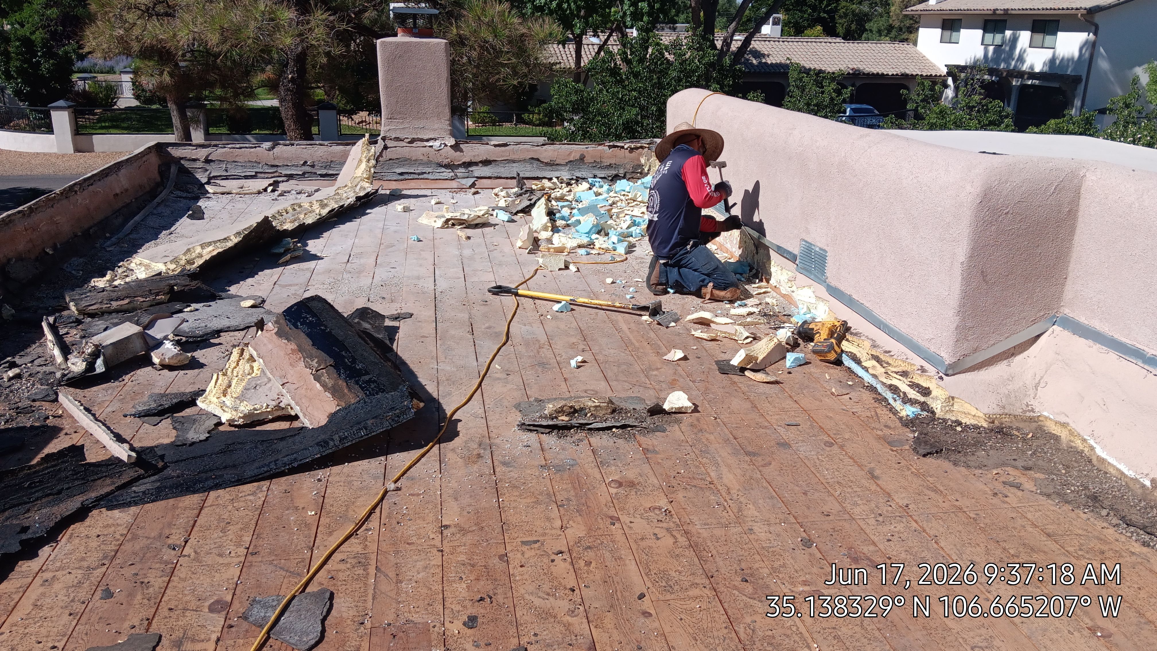 TPO Membrane Roof Replacement for Los Ranchos De Albuquerque Residence by Doyle Roof Masters Inc