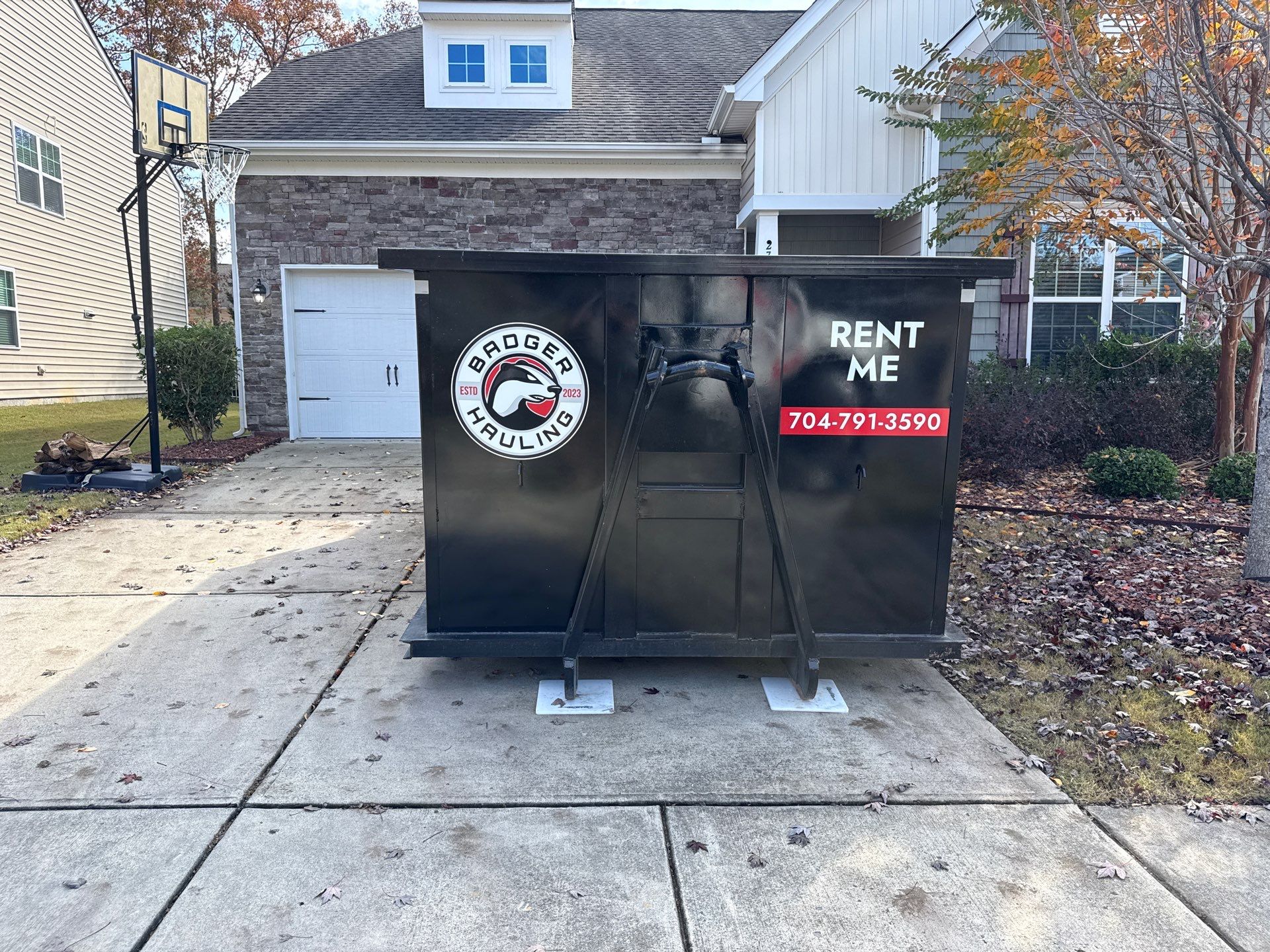 Project in Waxhaw by Badger Hauling