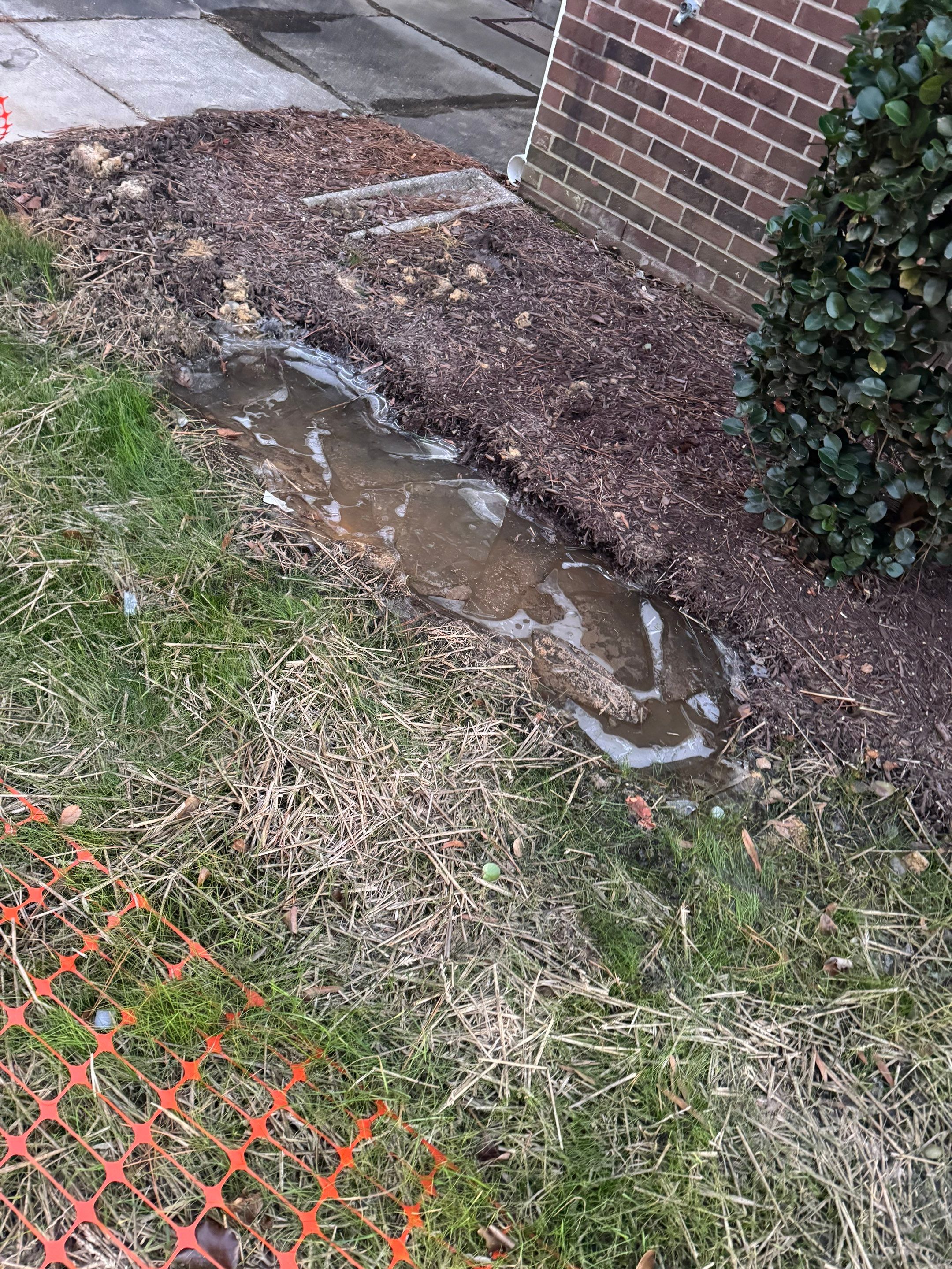 Private Water Main Repair & Site Drainage – Forest Hills Manor by S.W. Contracting & Consulting