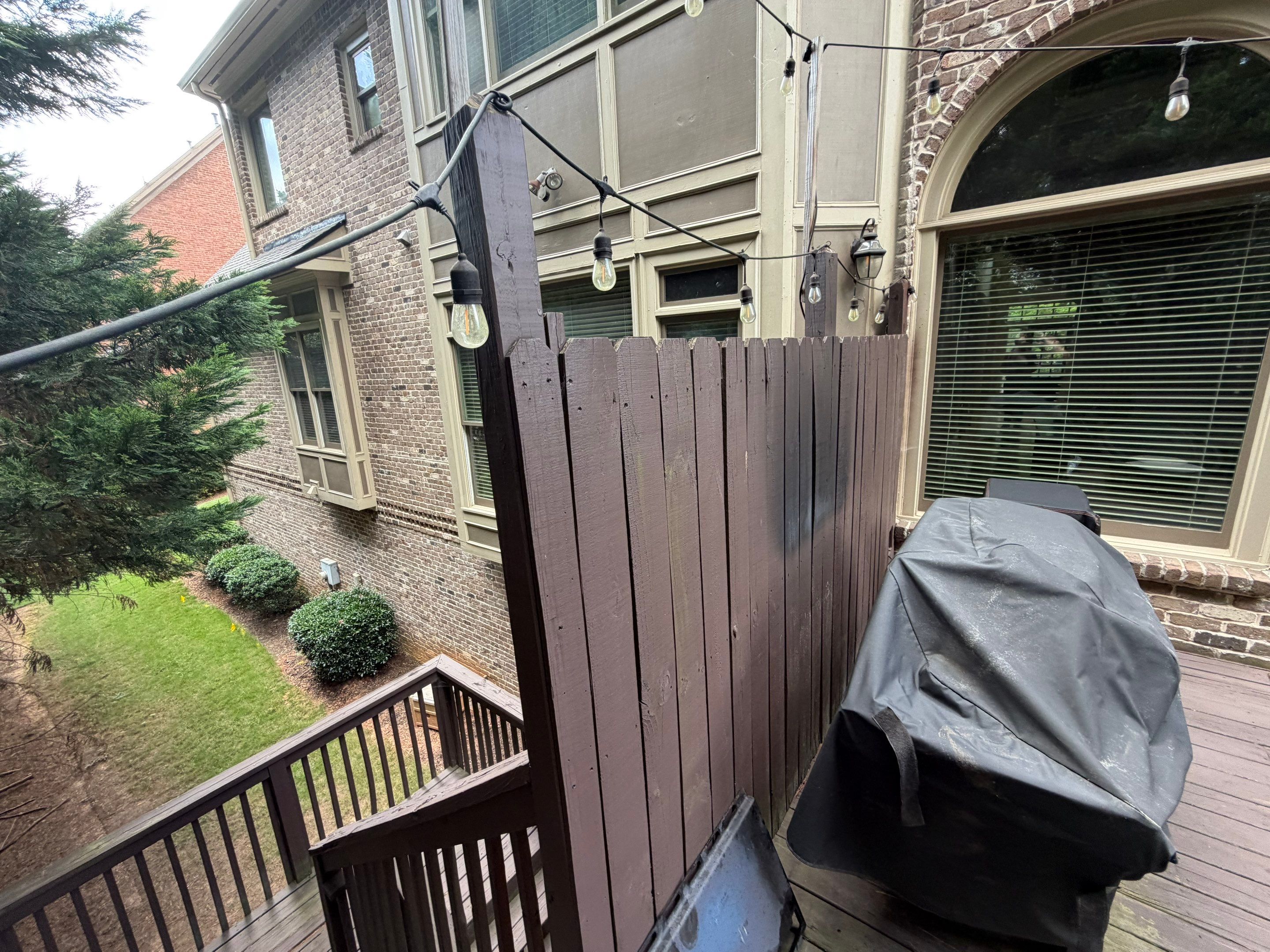 Decatur, GA Deck Resurface and Privacy Wall Build Using Pressure Treated Pine by Nelson Exteriors 