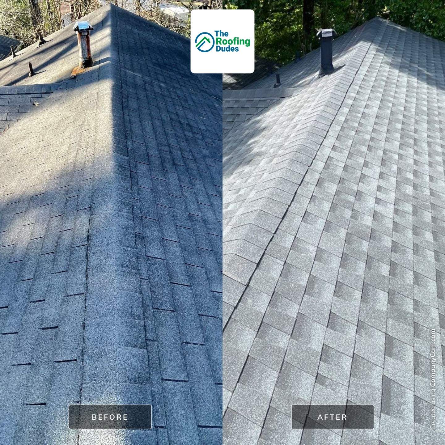 Residential Roofing Installation using Architectural Shingles by The Roofing Dudes
