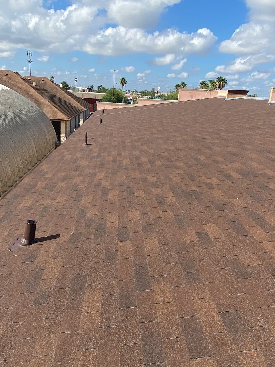 Brownsville Roof Project  by Bison Roofing  