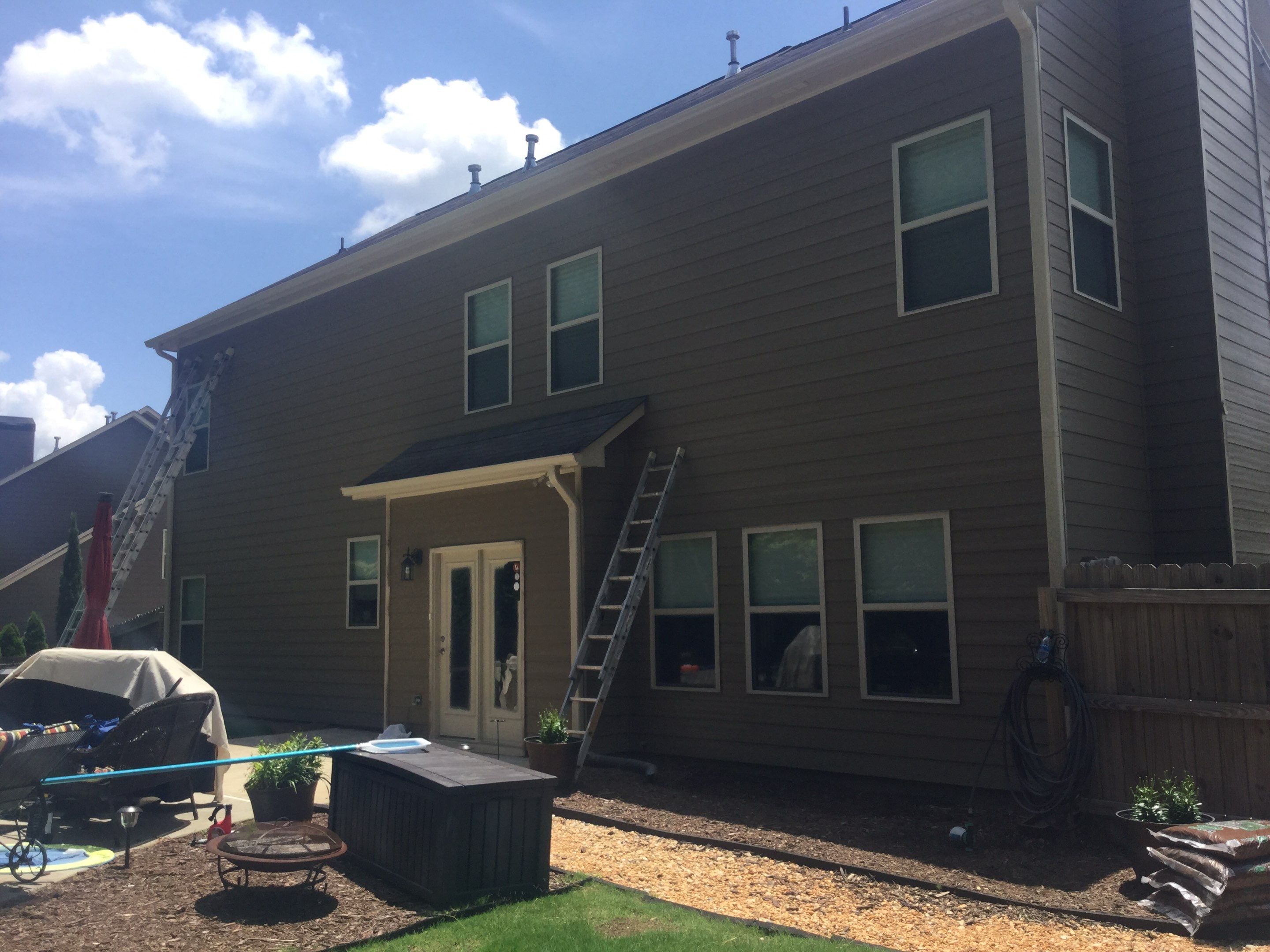 Complete Exterior Residential Painting and Siding Refresh in Atlanta by Swift Home Renovations