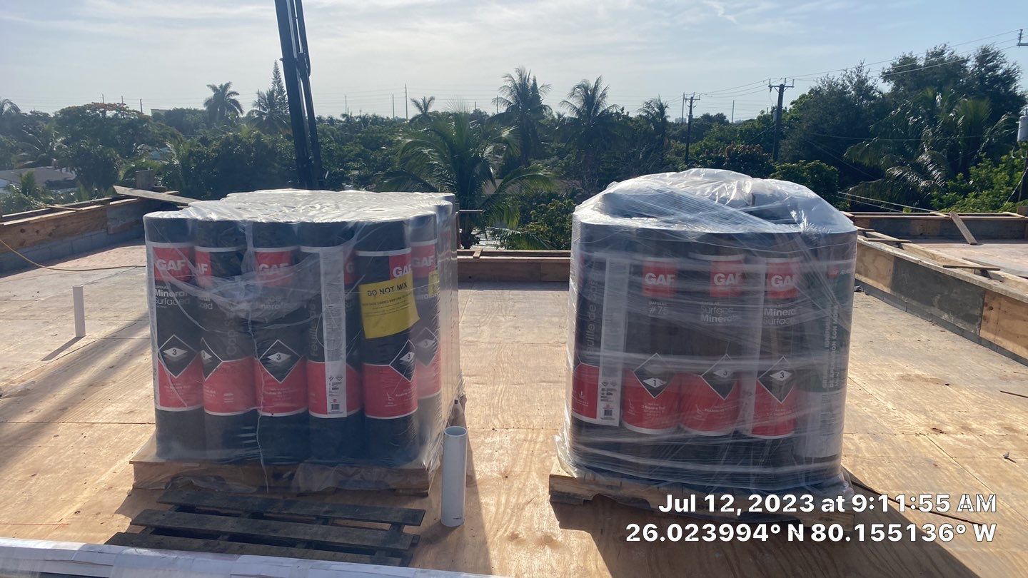 Residential New Construction Roof Installation by Earl W. Johnston Roofing 