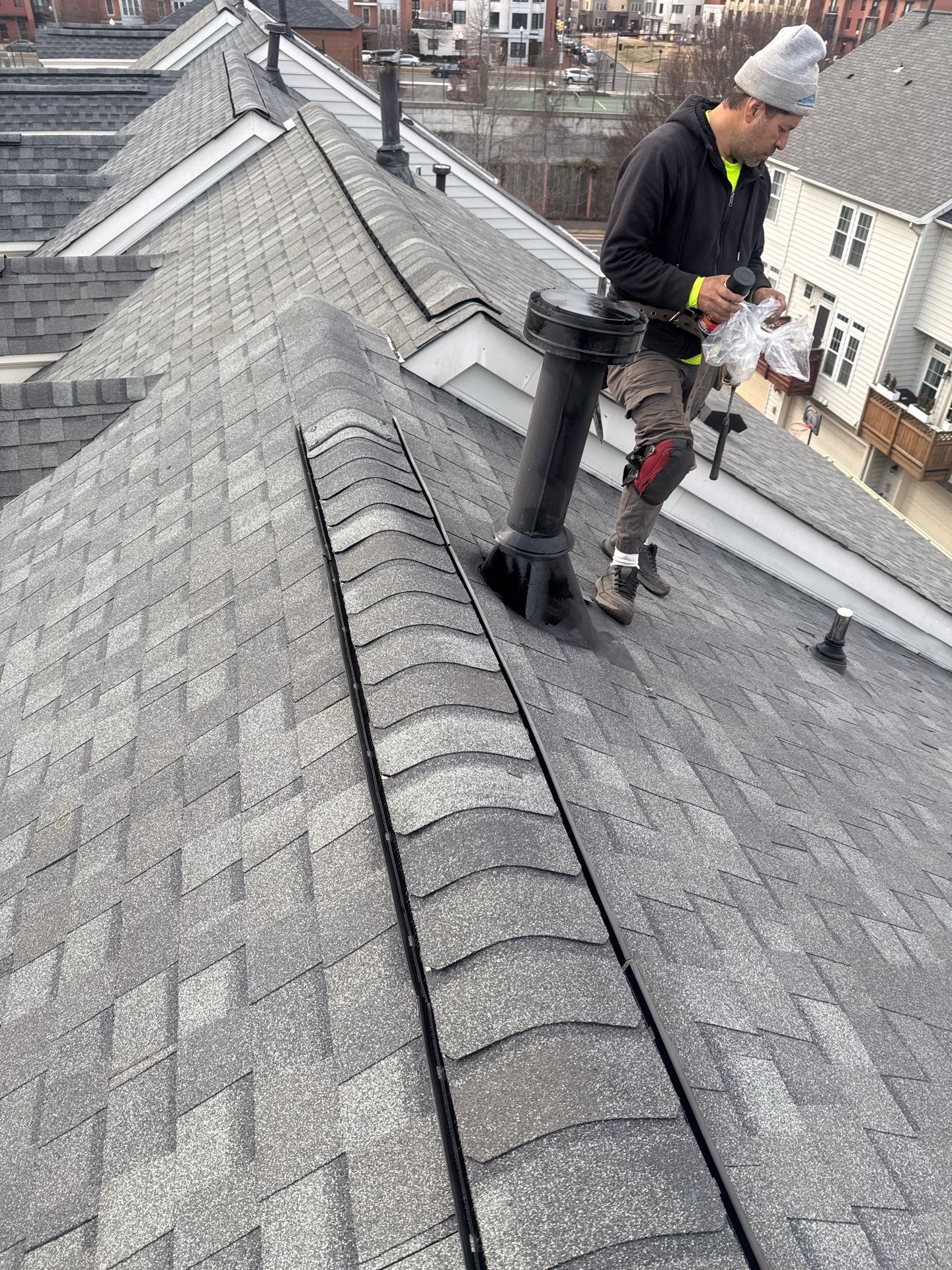 Alexandria: Residential Roof Replacement with CertainTeed Landmark in Georgetown Gray by RM Banning, Inc.