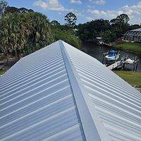 24ga 1" Nail-Strip Mill Finish by Total Roofing System The Metal Roof Experts