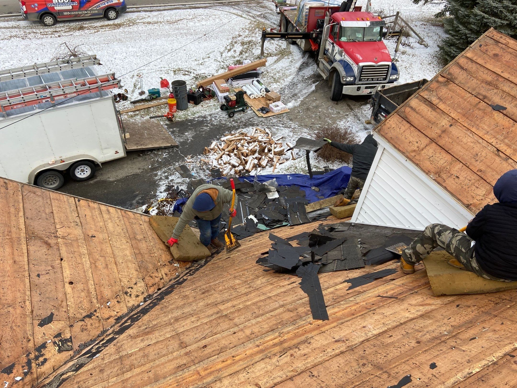 Roof Replacement using Owens Corning by 180 Contractors