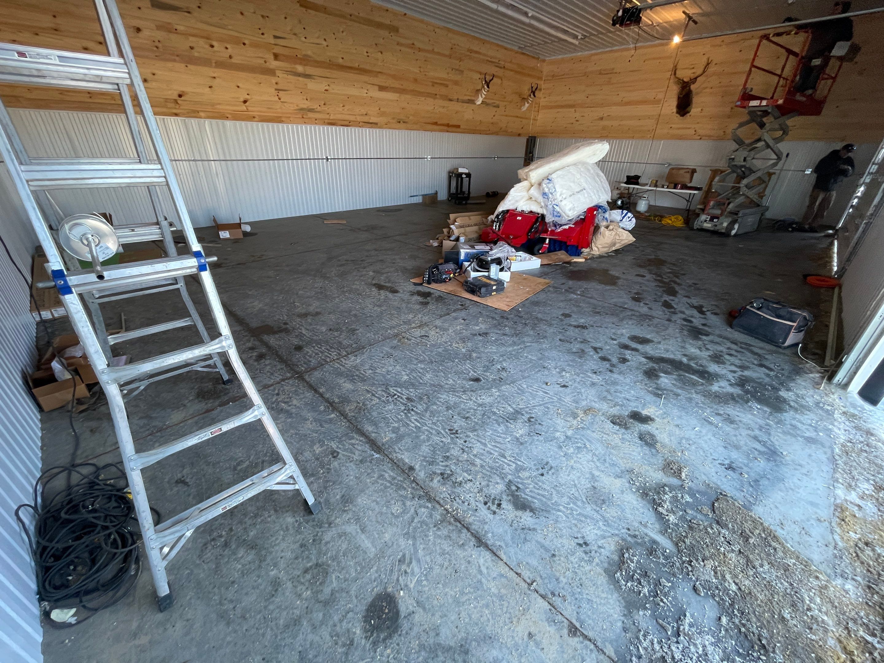 Garage using Pecan by Select Painting, Coatings & Garage Cabinets