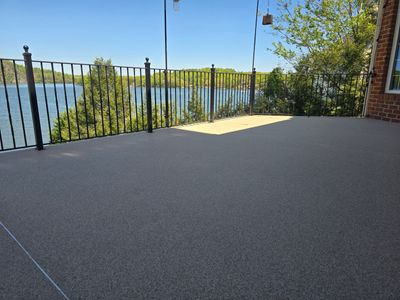 Pool Deck and Patio using Biscuit