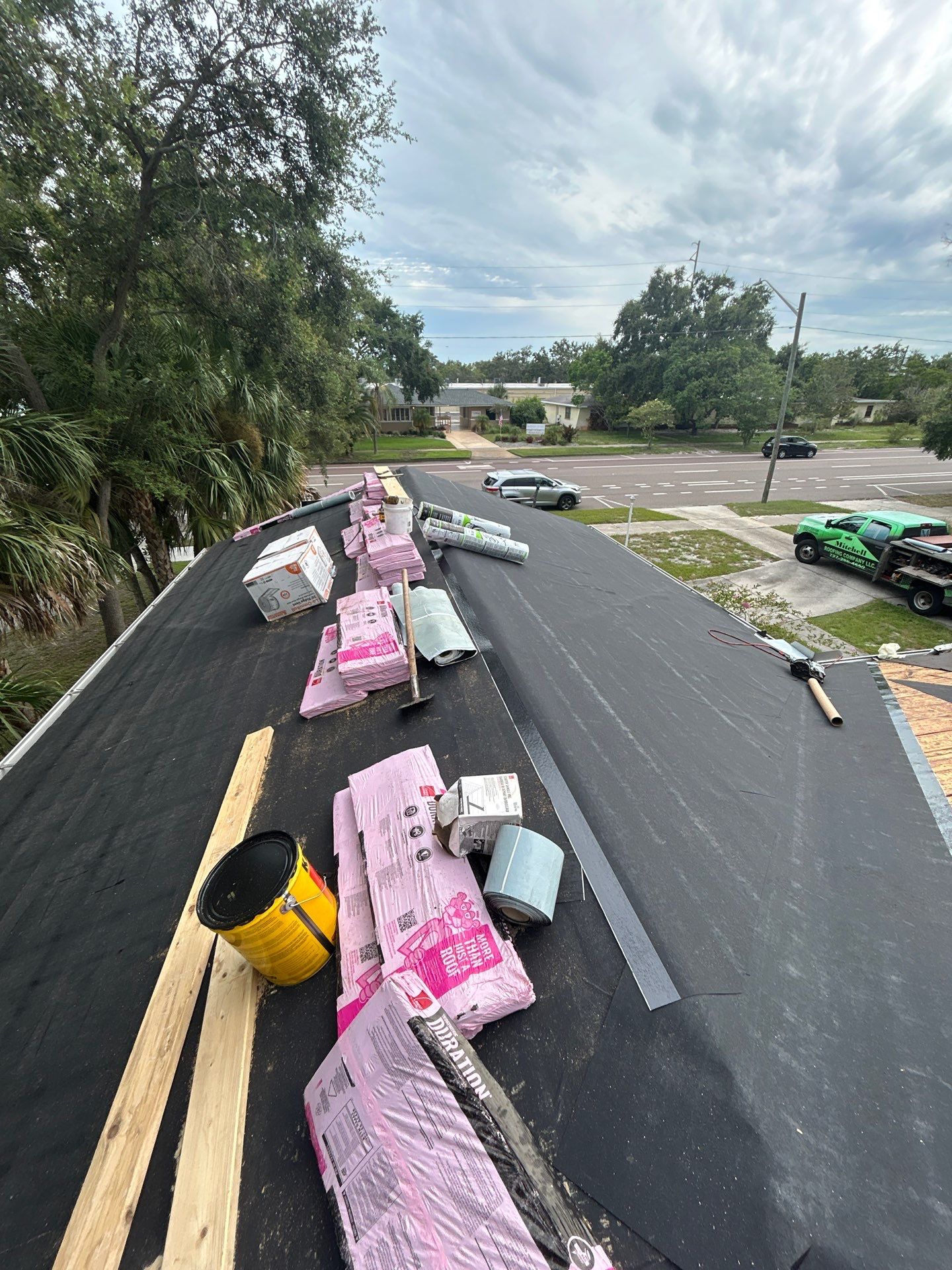 Project in St. Petersburg by Mitchell Roofing Company LLC 