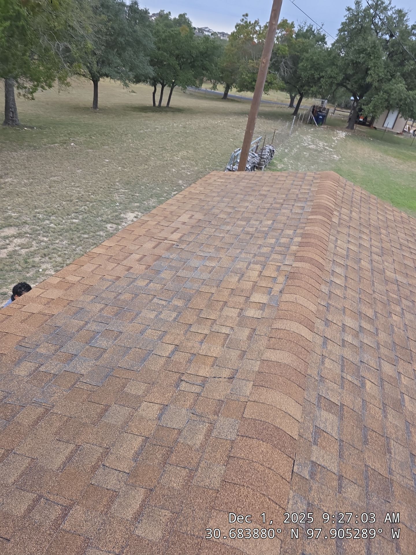 Residential Roof Replacement using GAF - HDZ - Barkwood by Action Exteriors Austin