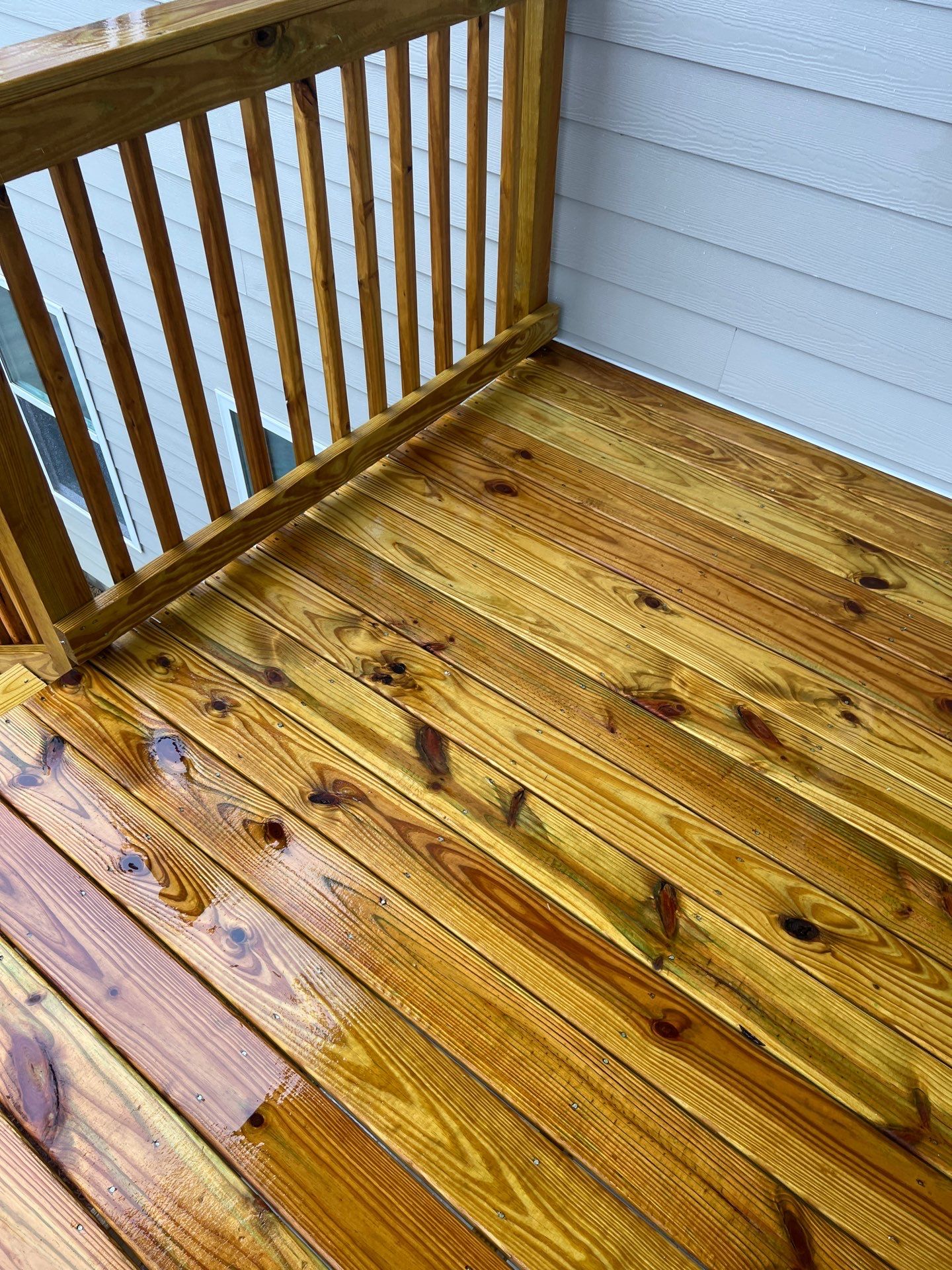 Weathered Deck using Wood Sealant by DuraSeal