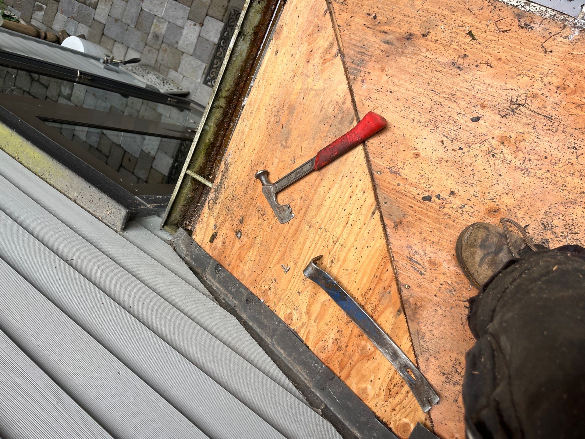 Project in West linn by Tom Leach Roofing