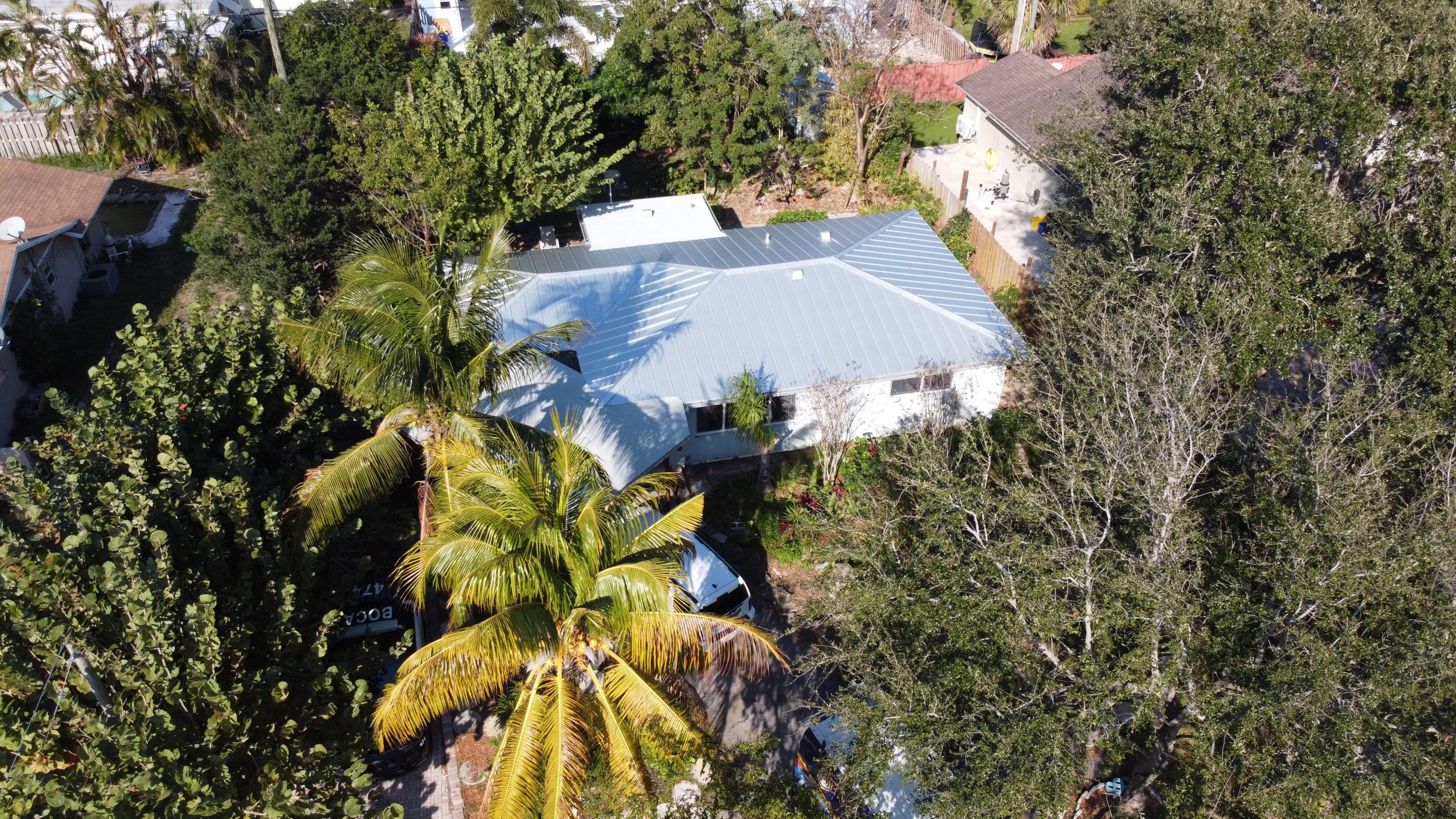 Residential Roofing Installation using 1" Nail strip metal roof by BLUES BROTHERS ROOFING