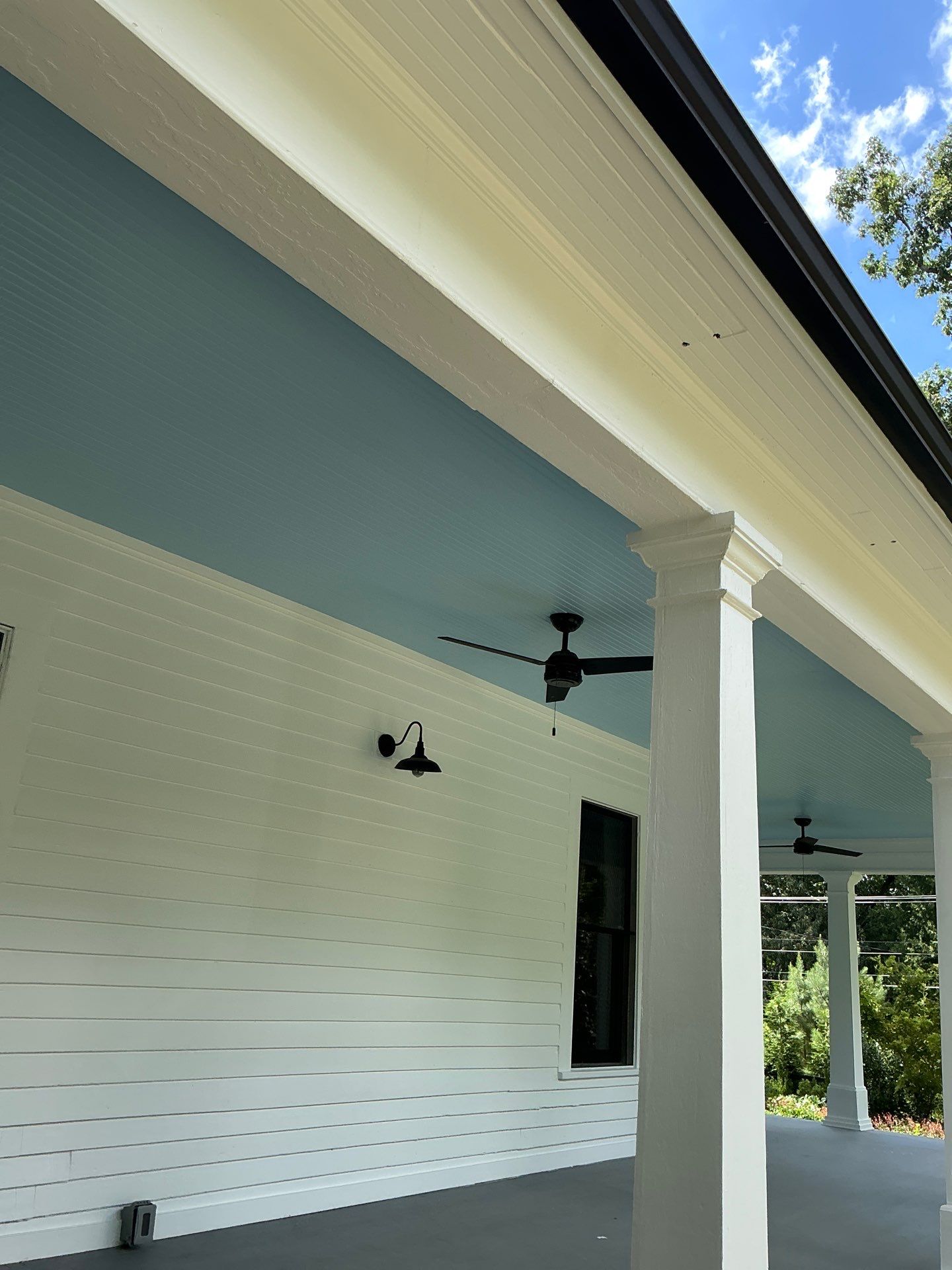 Exterior painting and Deck staining by GonzalezPainters & Contractors Inc