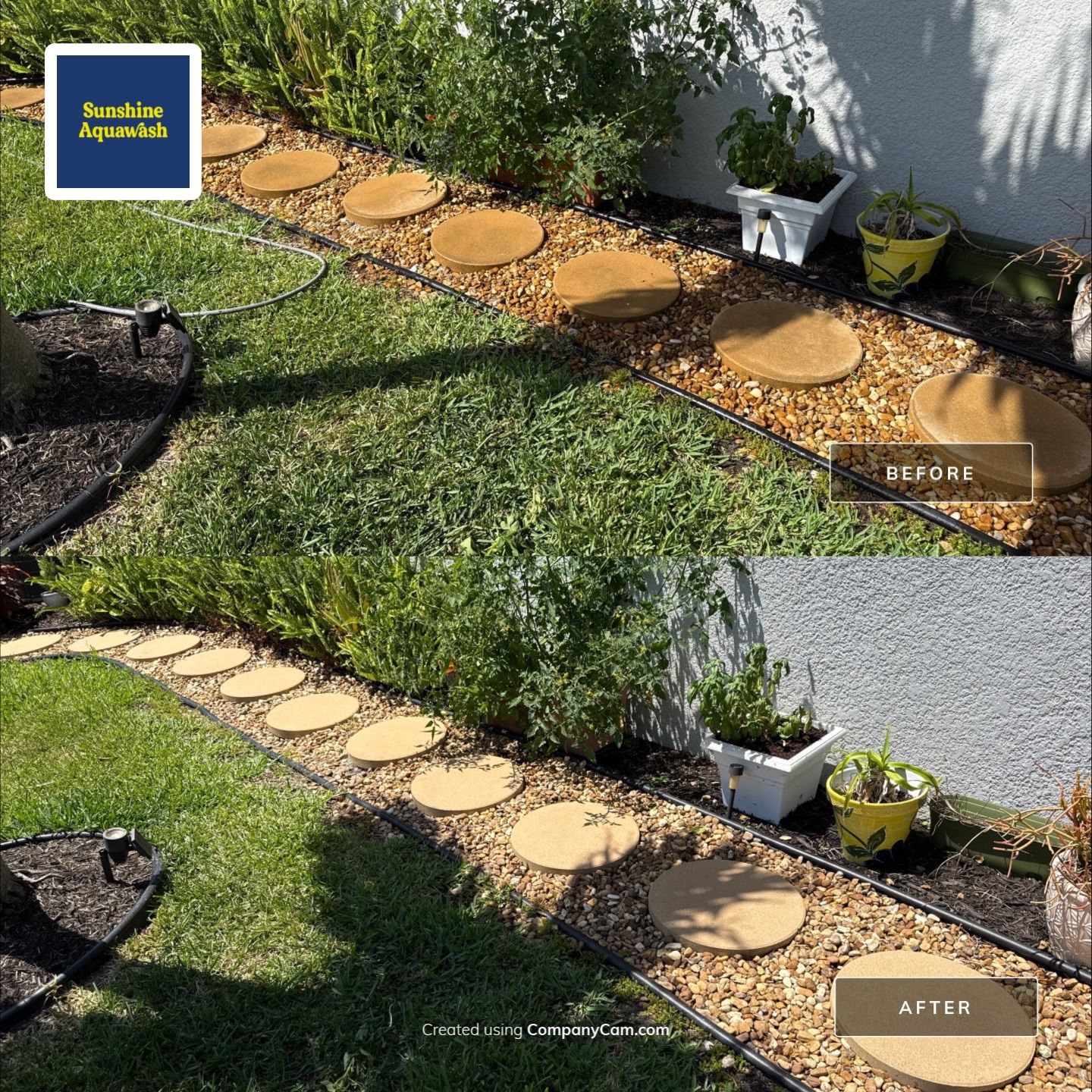 Paver Driveway & Concrete Cleaning | Trevesta Community | Palmetto, FL by Sunshine AquaWash