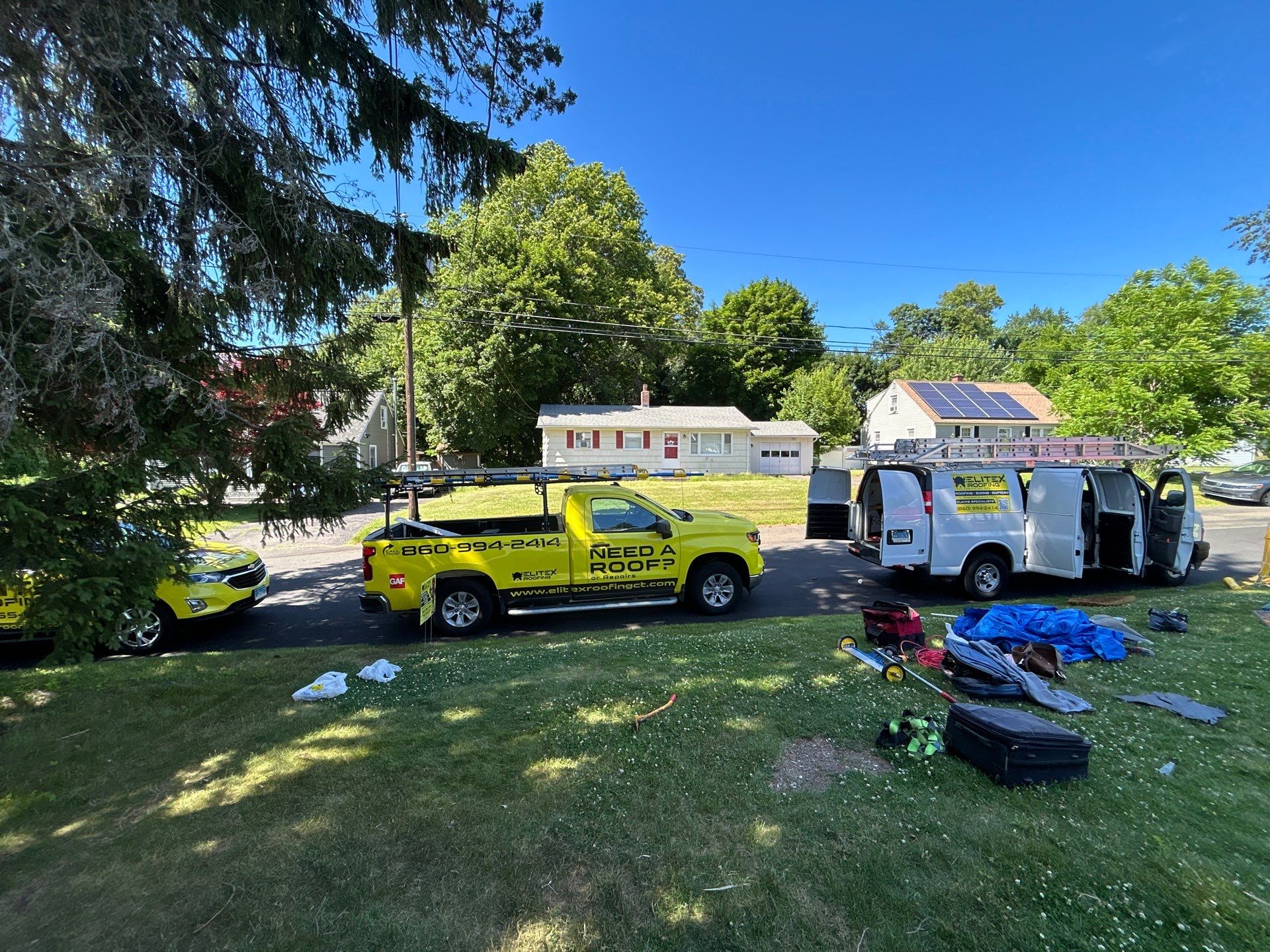 Project in Southington, CT by Elitex Roofing