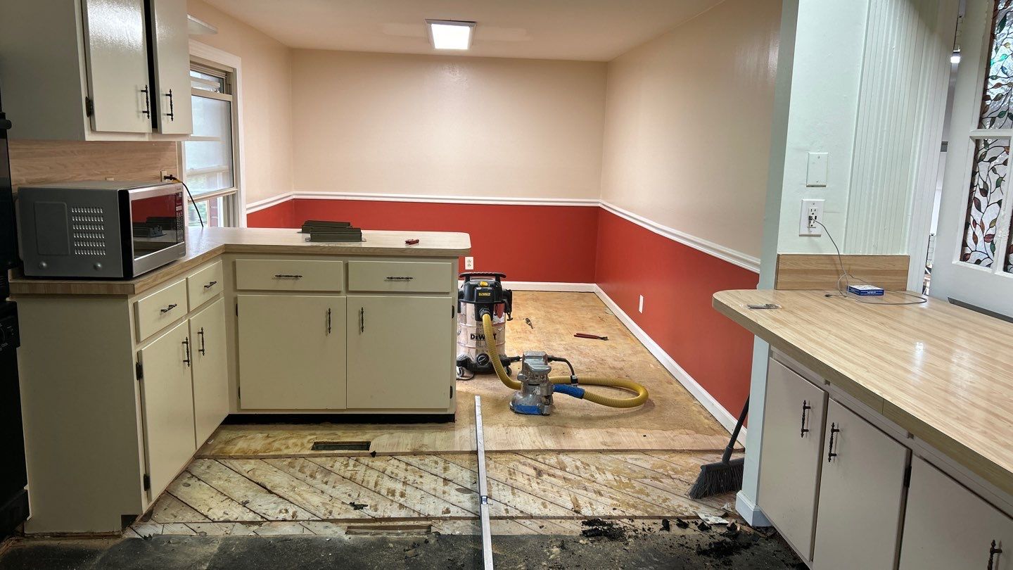 From Carpet to LVP  by Footprints Floors of Nashville