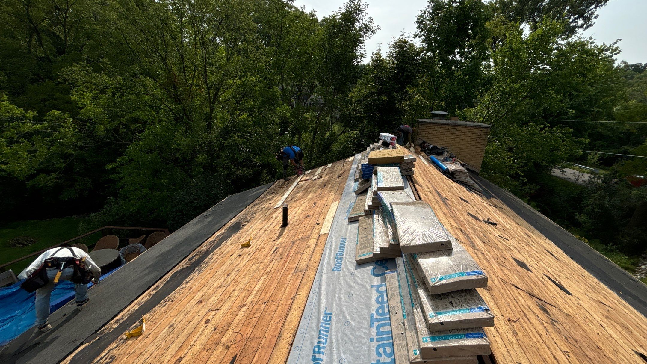 Roof Replacement using CertainTeed Landmark by 180 Contractors