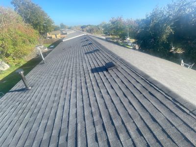 Residential Roofing Installation using GAF HDZ Charcoal