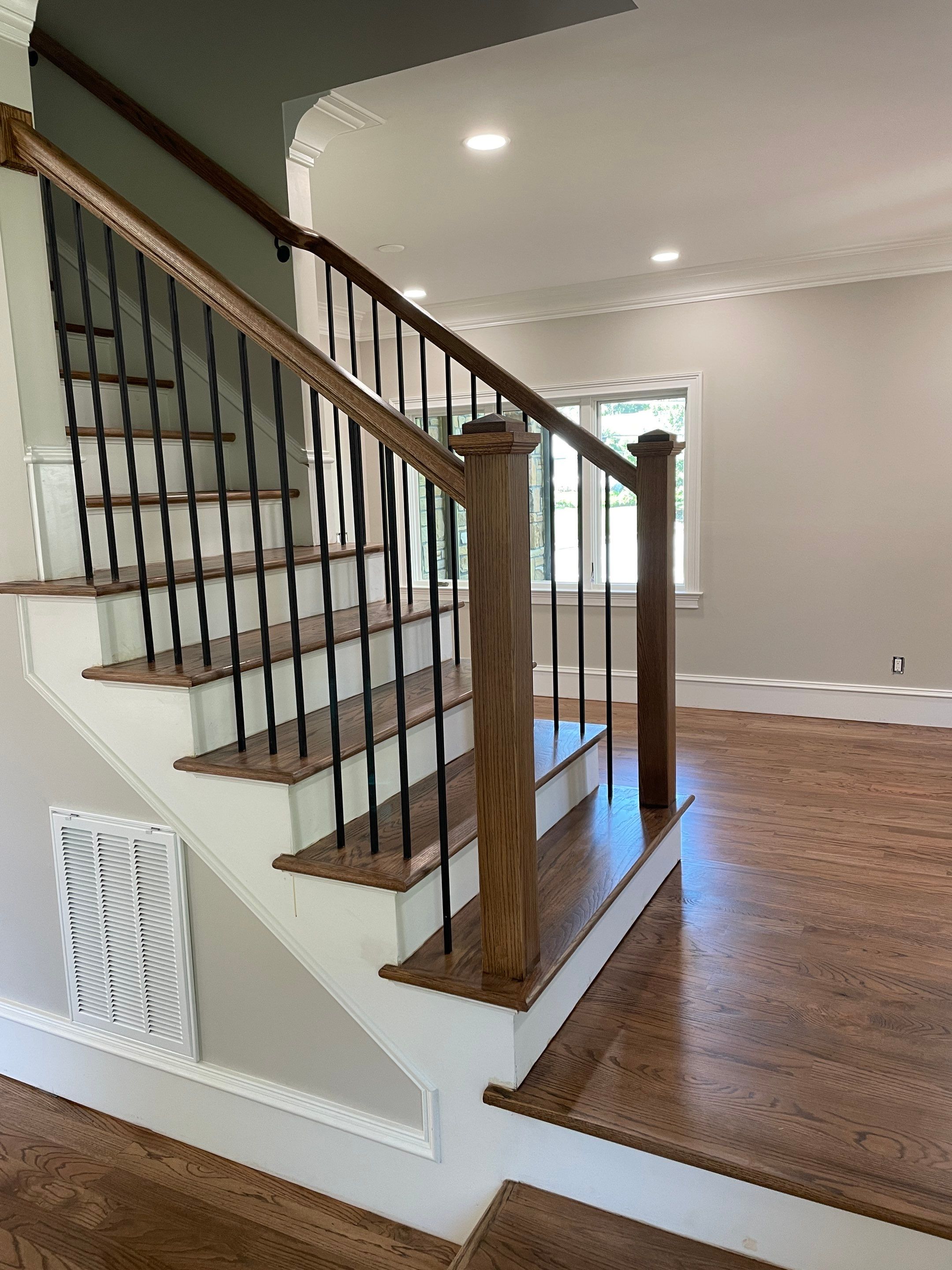 Flooring Installation using Red Oak by Footprints Floors of East Atlanta