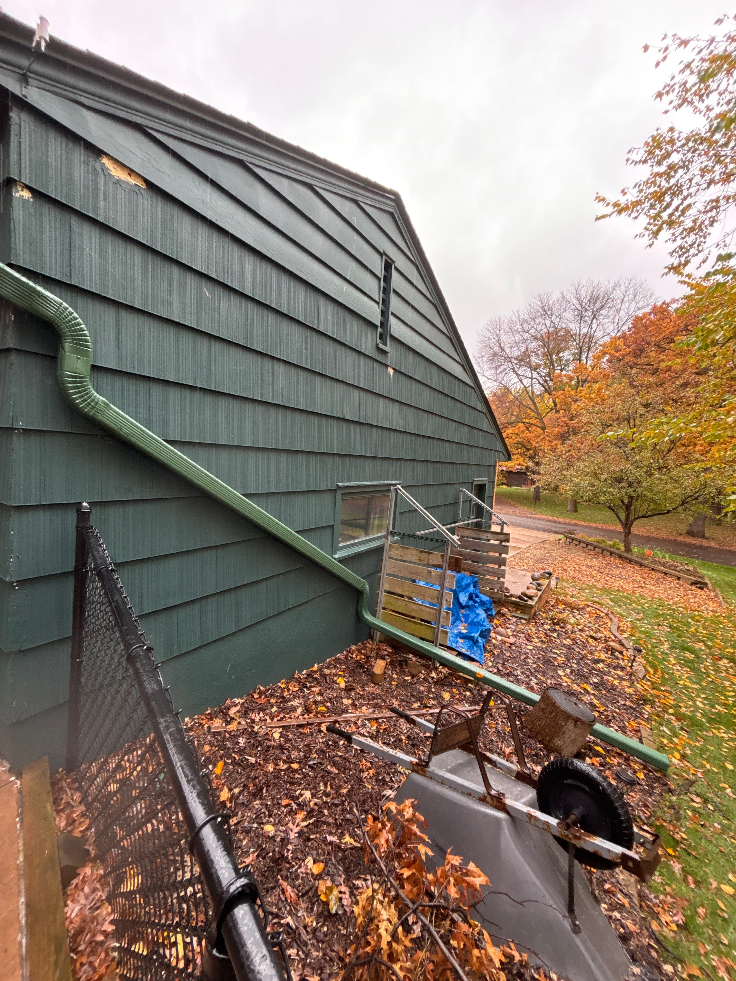 5-Inch Evergreen Seamless Gutters with Covers – Minnetonka, MN by Next Level Seamless Gutters / Exteriors Inc.