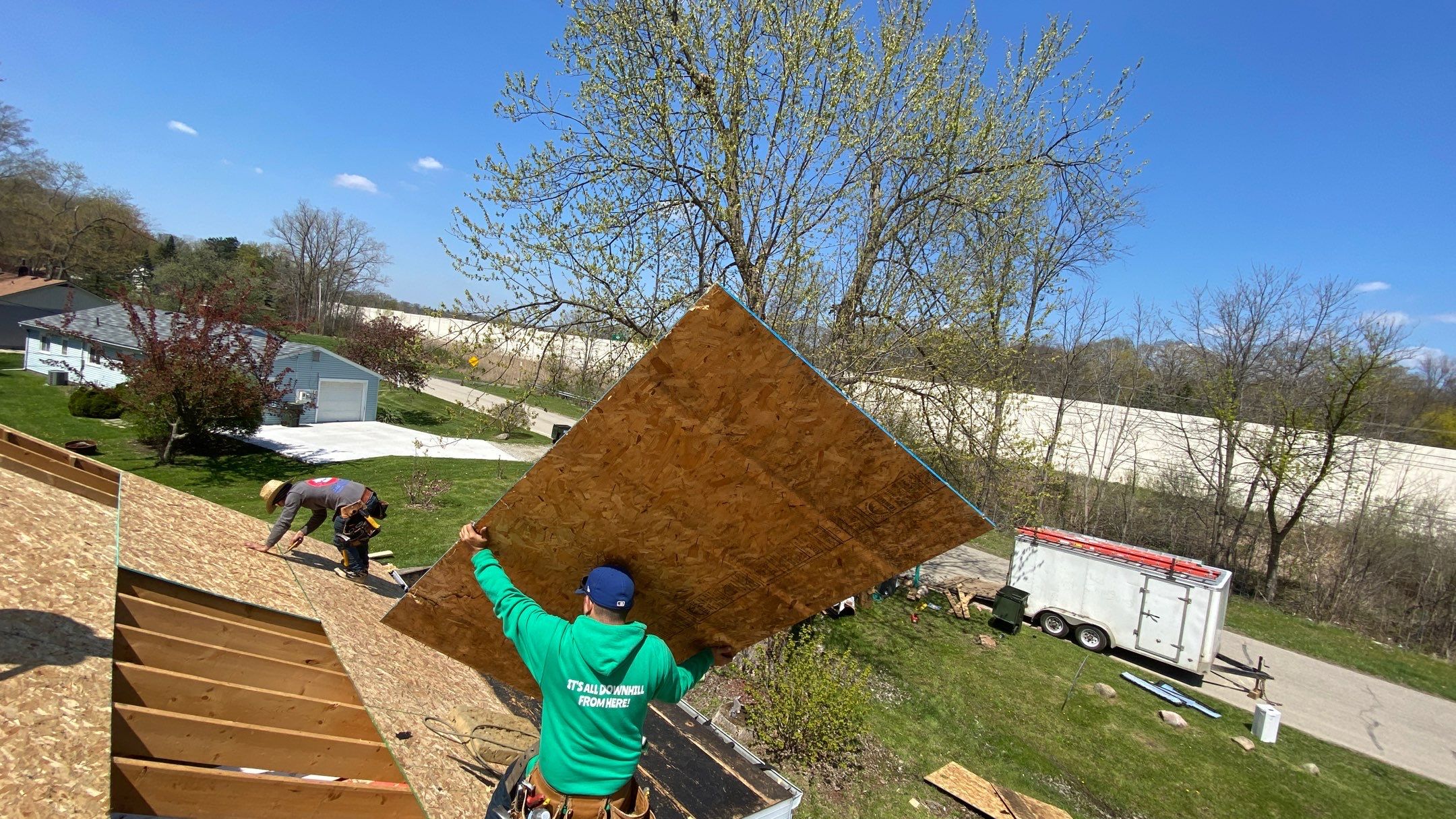 Roof Replacement using CertainTeed Landmark by 180 Contractors