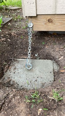 Problem Solved: Raising & Securing Mr. Daniel's Barn Unit (HOA & City Approved!) 🏡🛠️