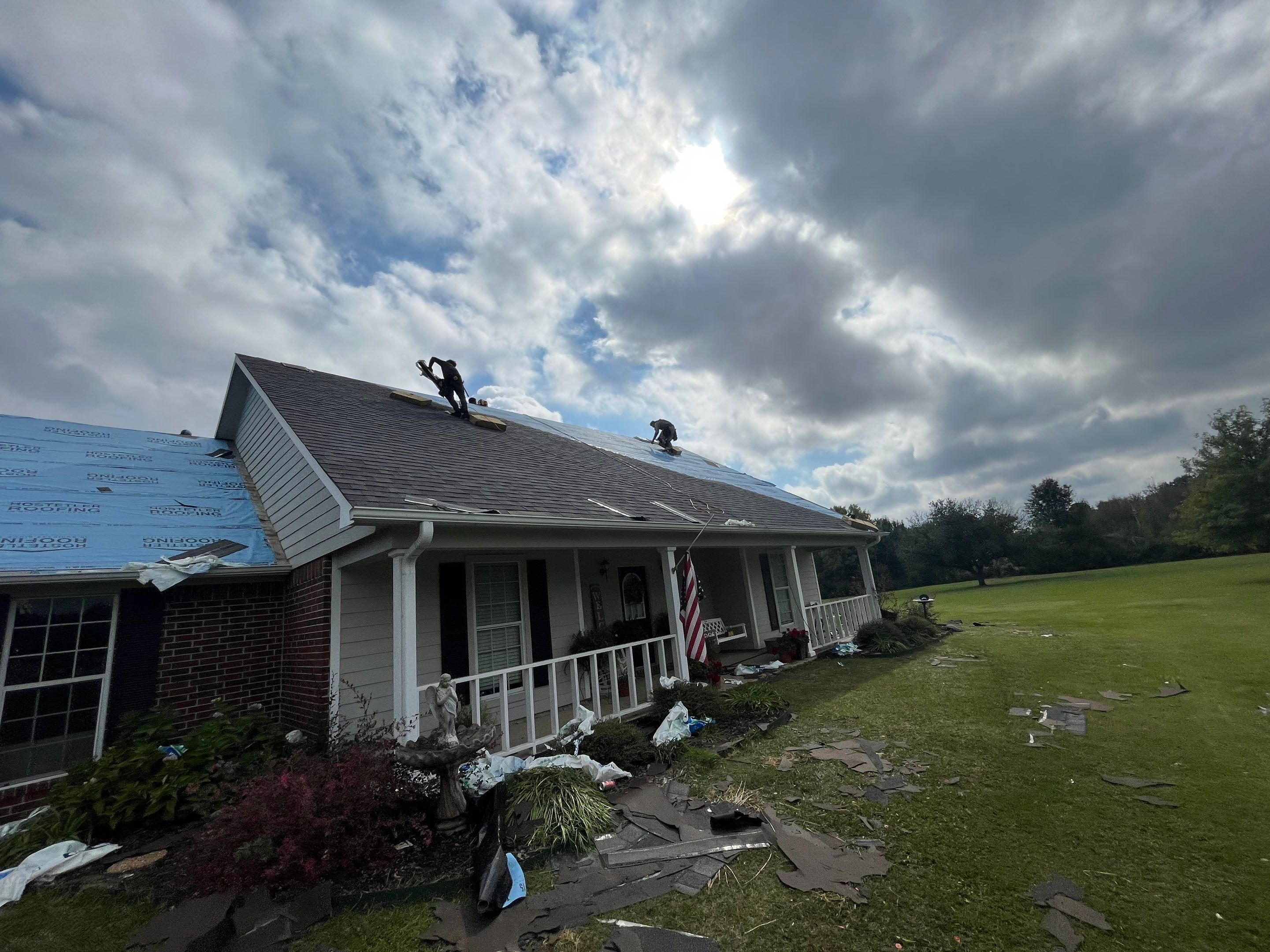 Residential Roofing Repair using Malarkey Vista: Black Oak by Hostetler Roofing