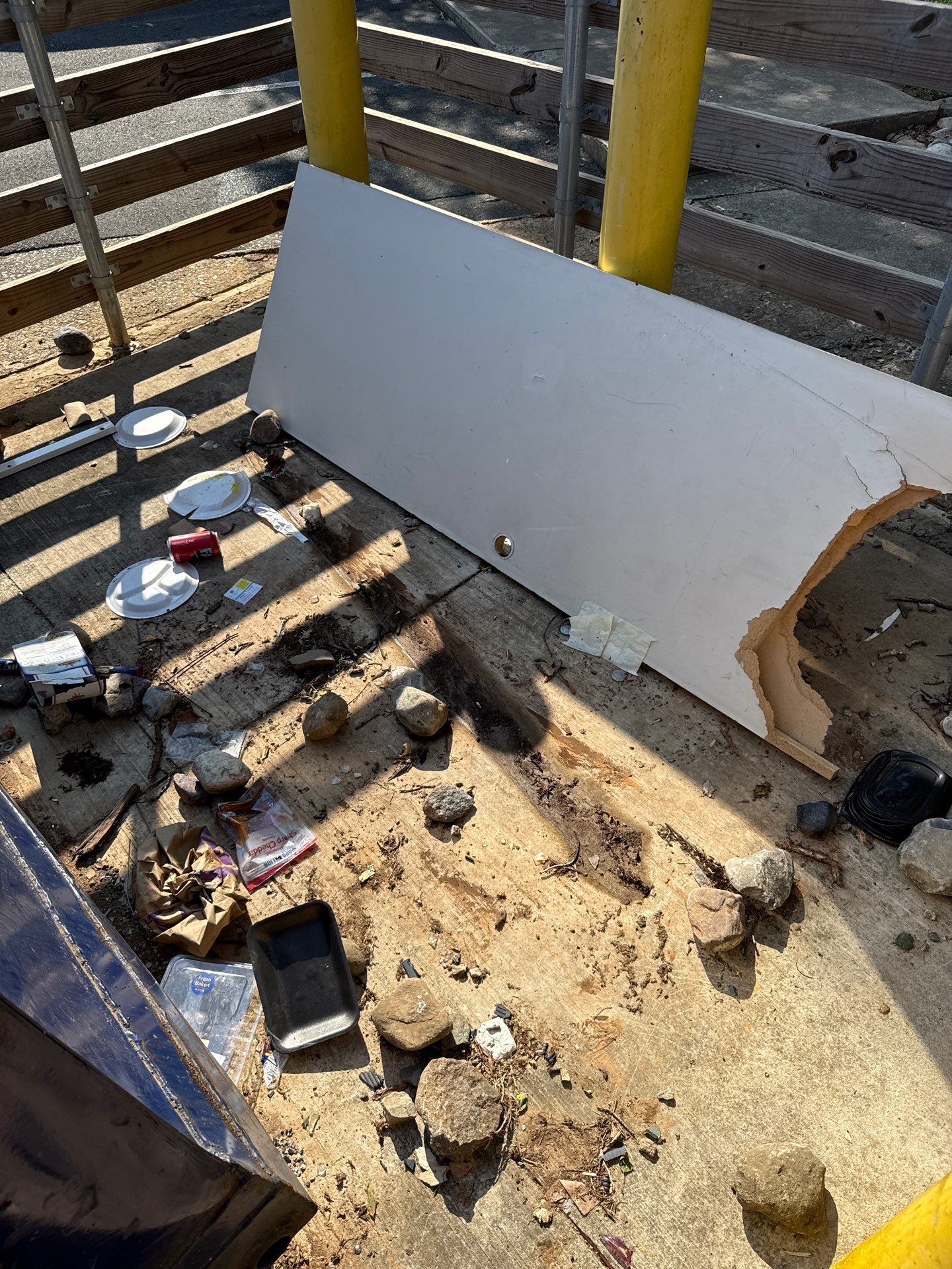 Project in Monroe by Badger Hauling